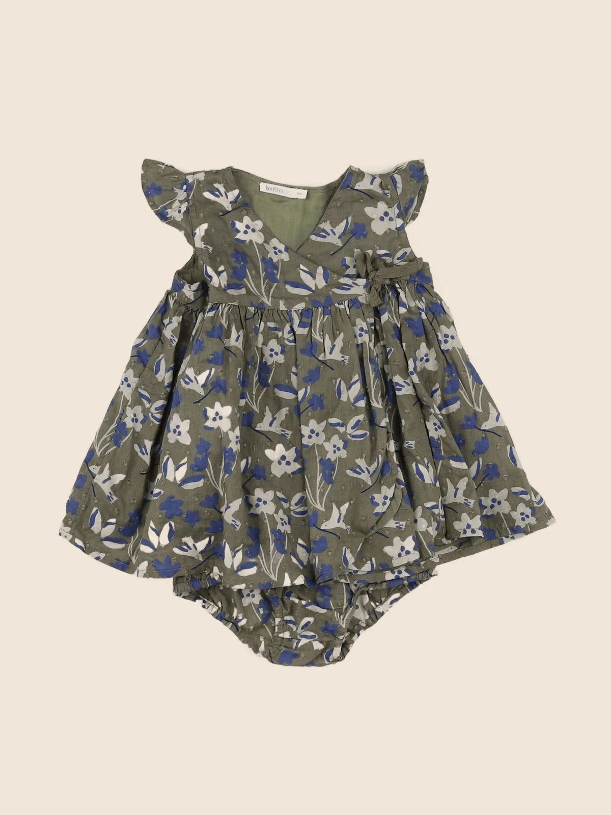 Boutchou - robe multicolore - 6 mois