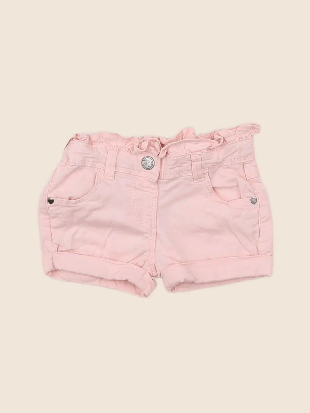 Tape à l'oeil - short rose - 12 mois