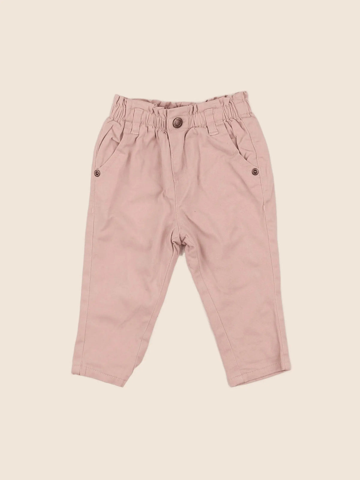 Vertbaudet - pantalon rose - 6 mois