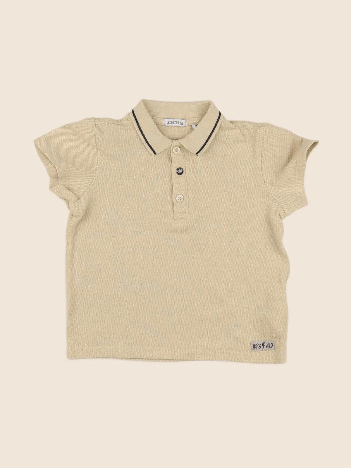 IKKS - polo taupe - 18 mois