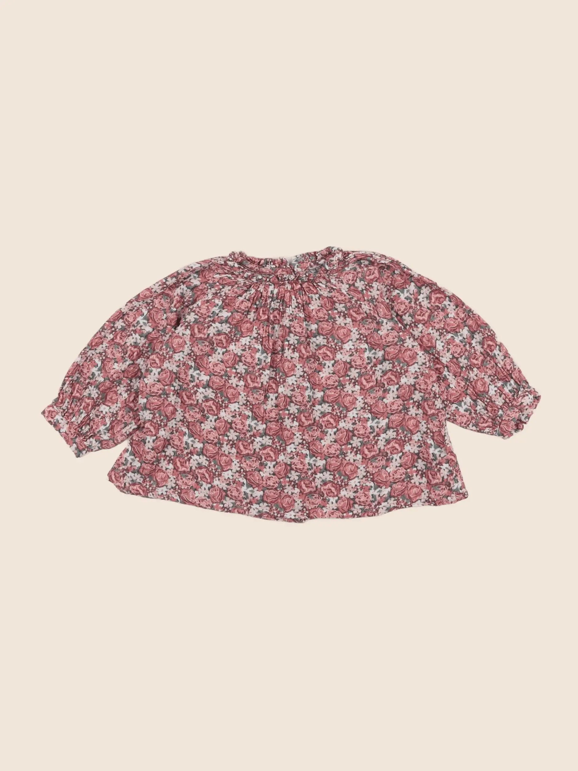 Vertbaudet - blouse rose - 18 mois