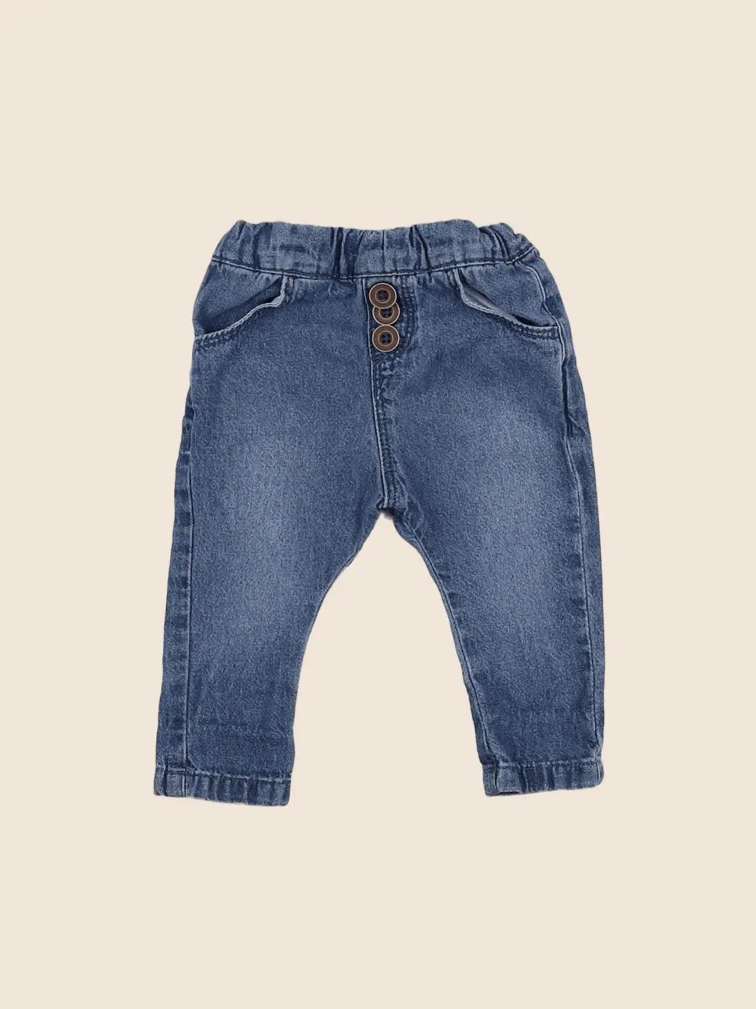 Tape à l'oeil - jegging bleu - 3 mois