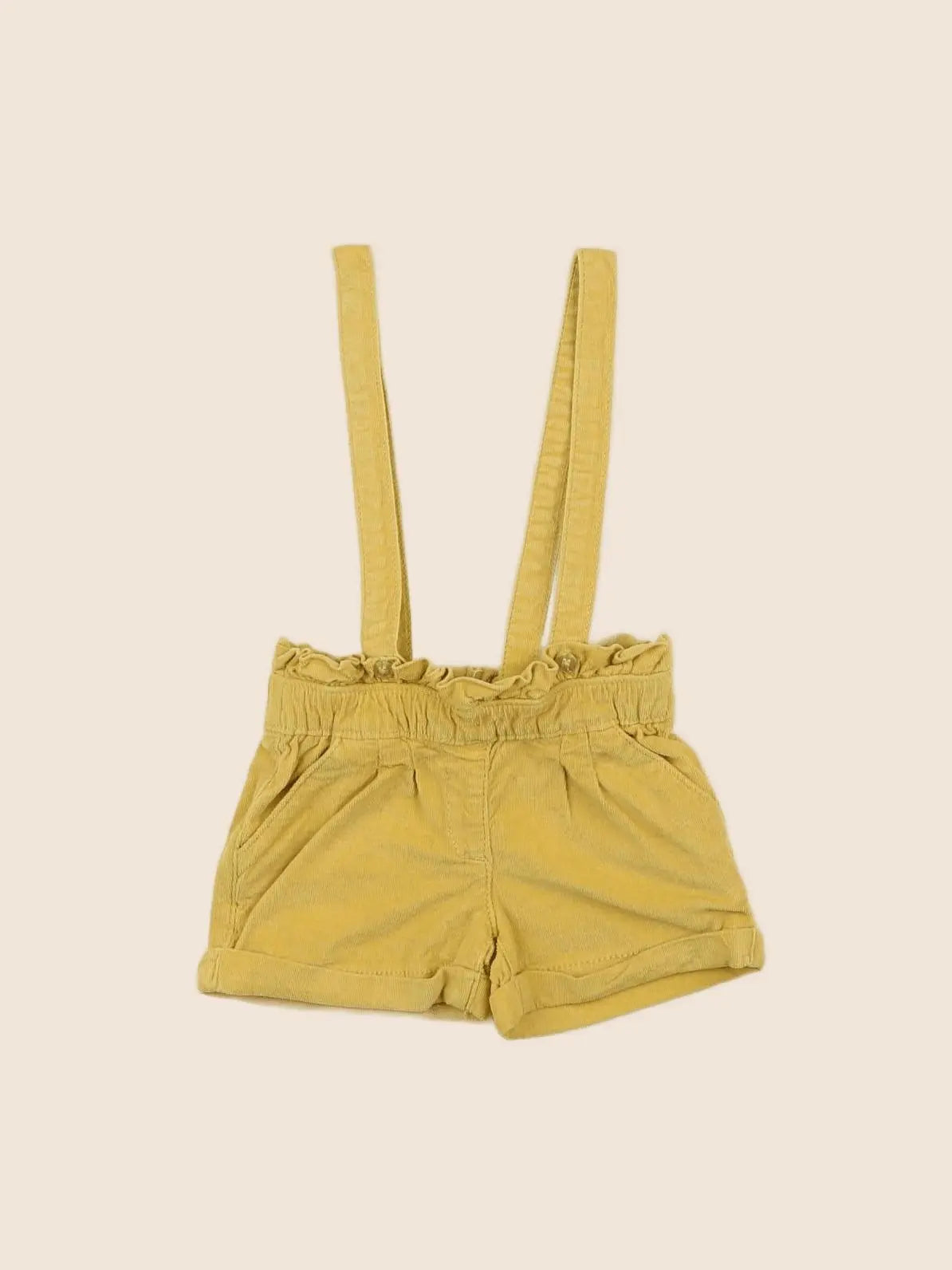 Tape à l'oeil - short jaune - 6 mois