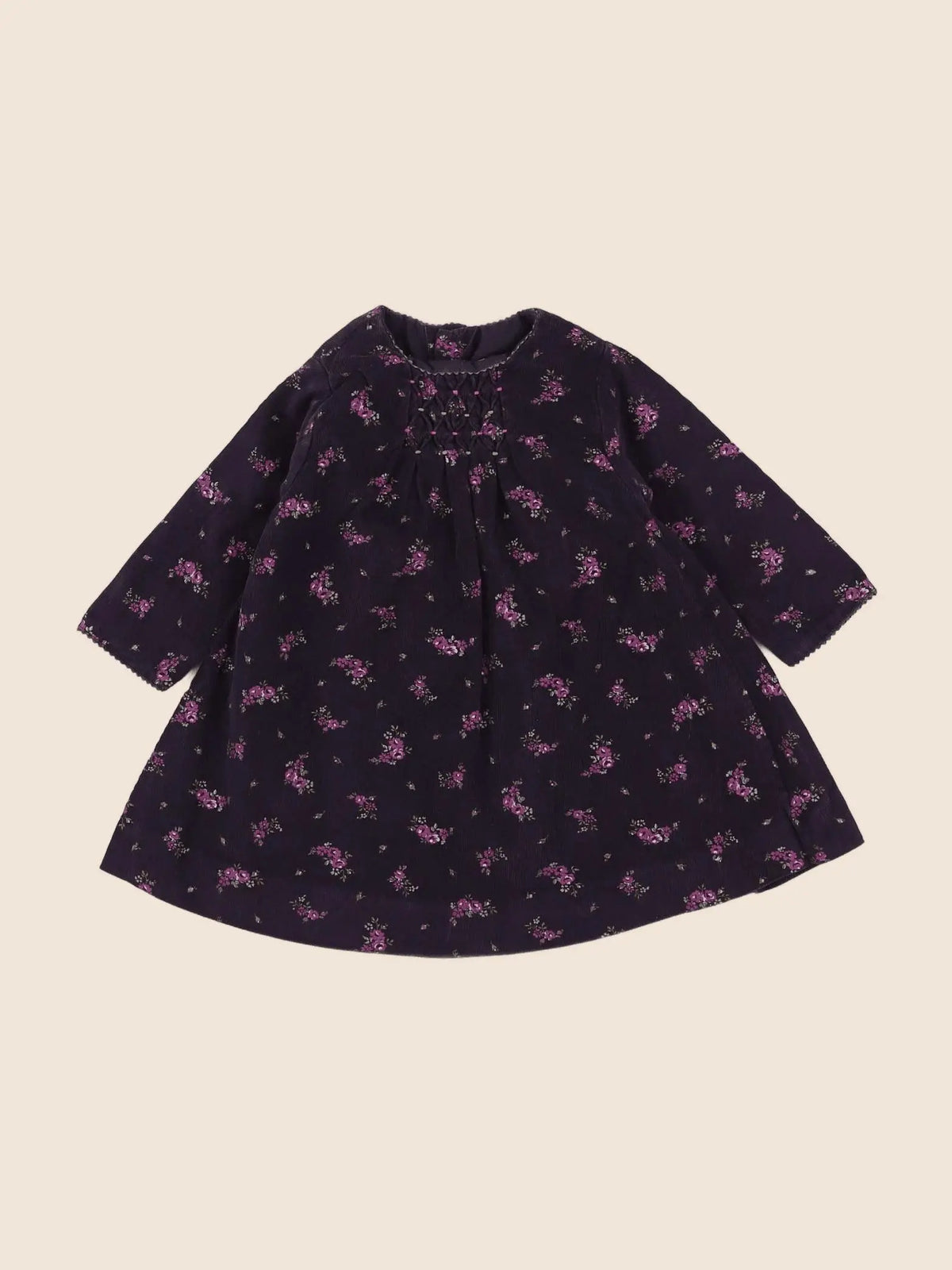 Natalys - robe violet - 6 mois