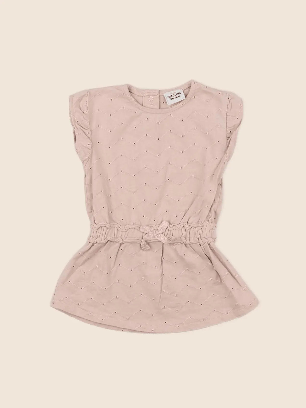 Tape à l'oeil - robe rose - 12 mois