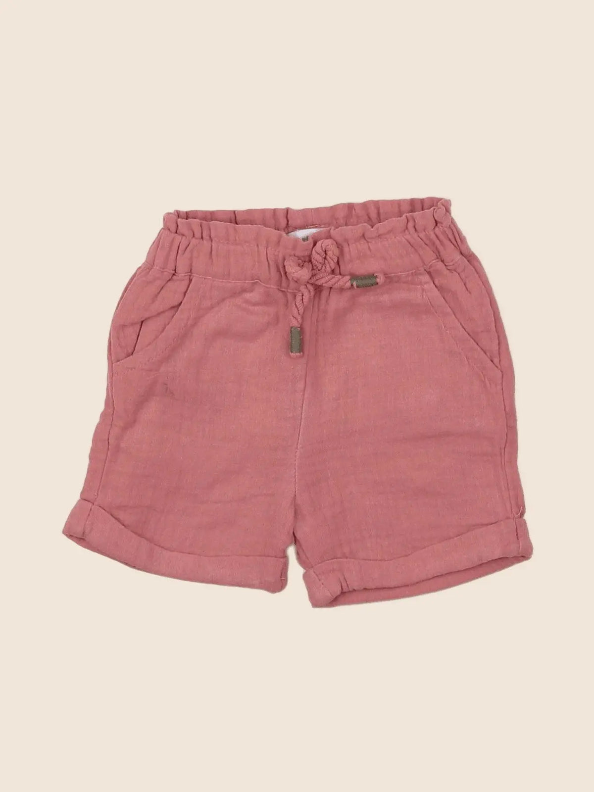 Vertbaudet - short rose - 3 mois