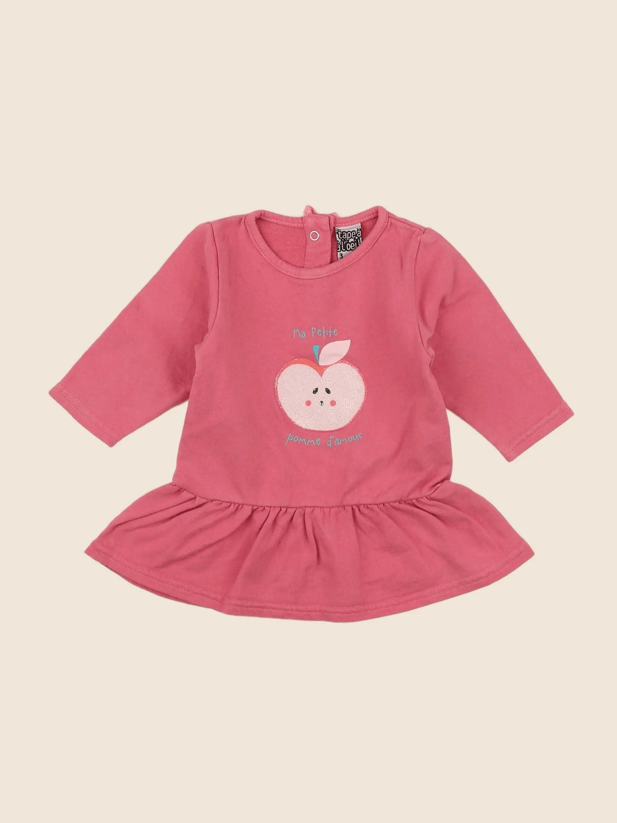 Tape à l'oeil - robe rose - 3 mois