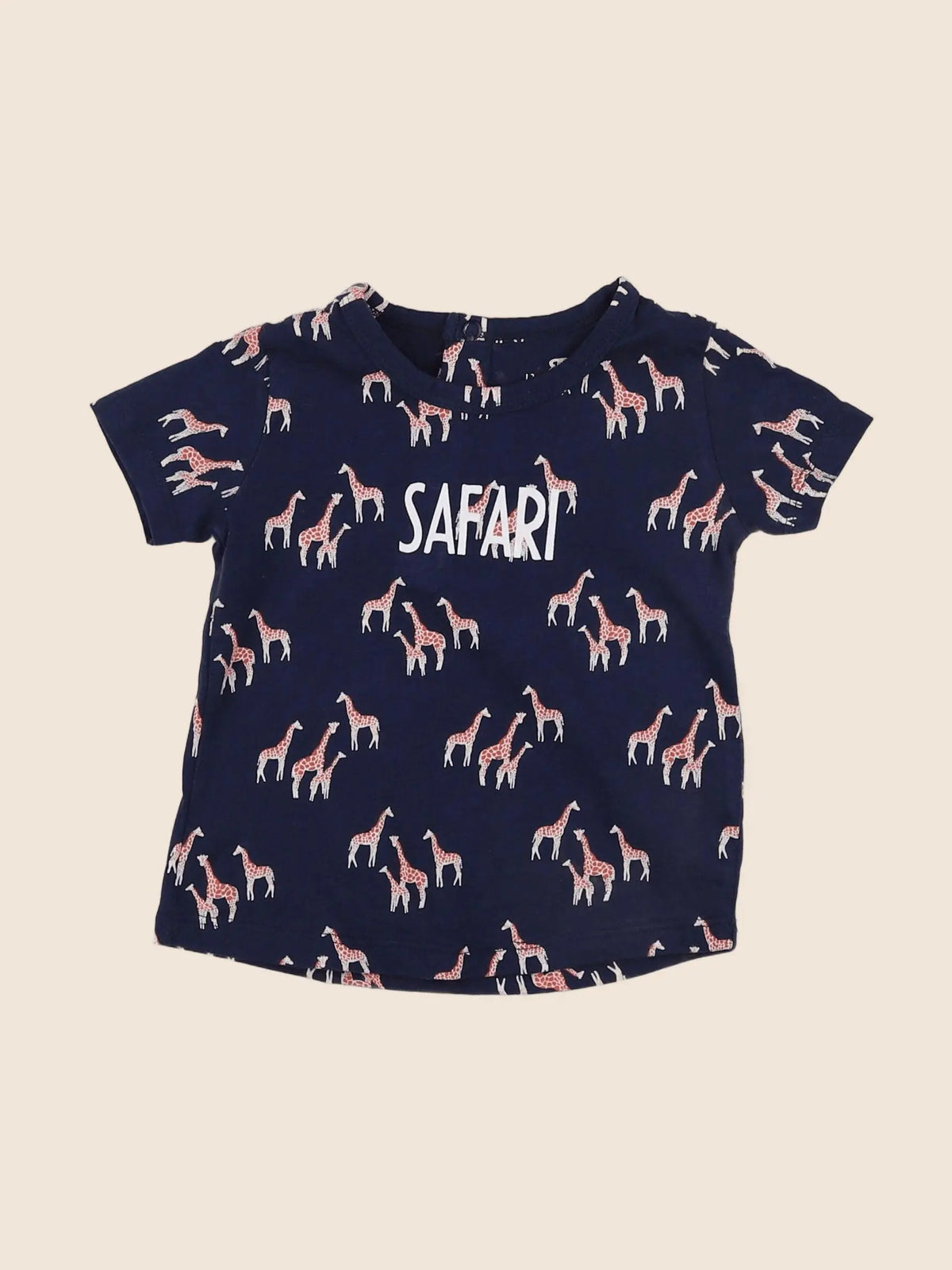 La Redoute - tee-shirt bleu - 12 mois