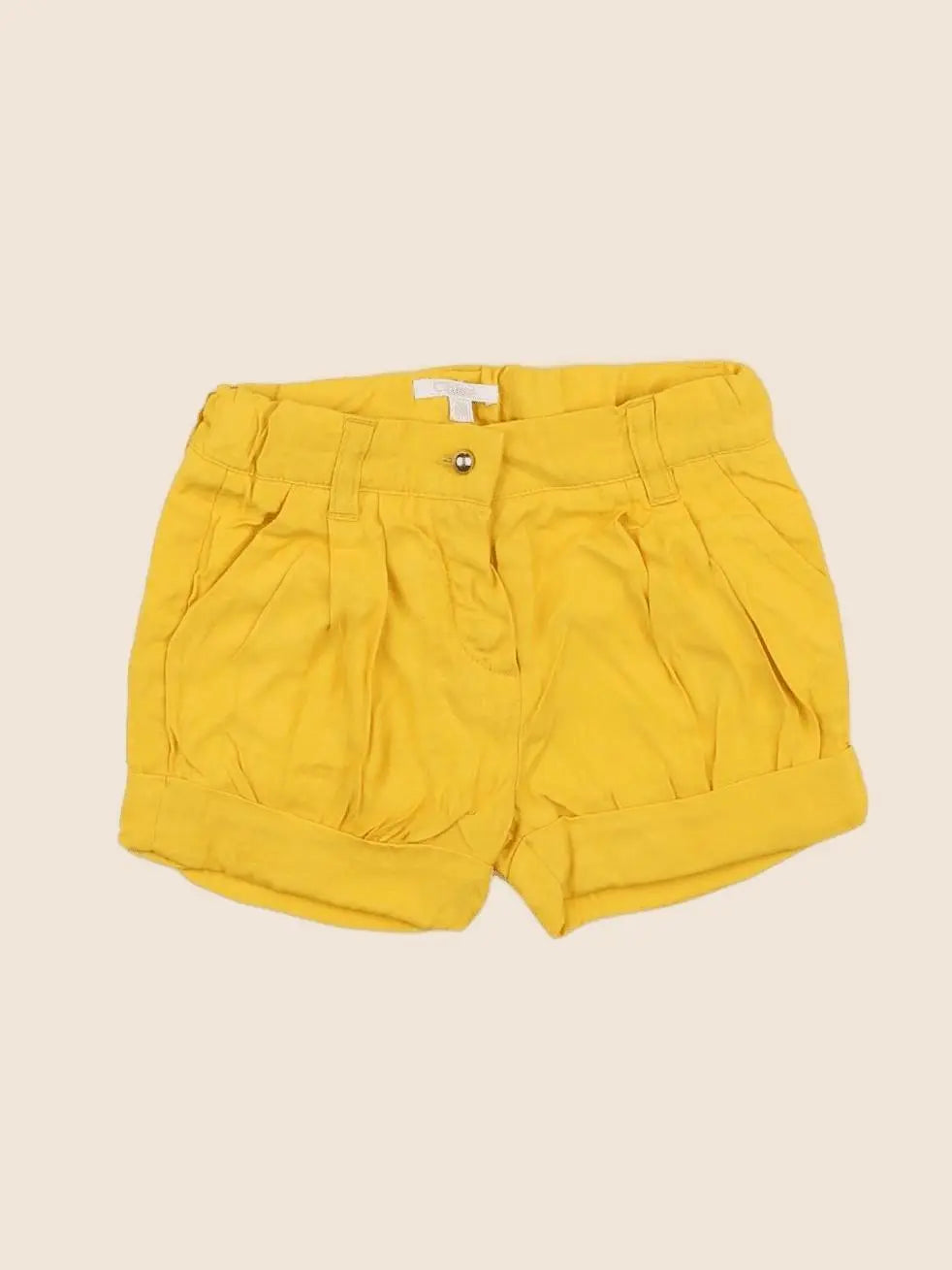 Chloé - short jaune - 6 mois