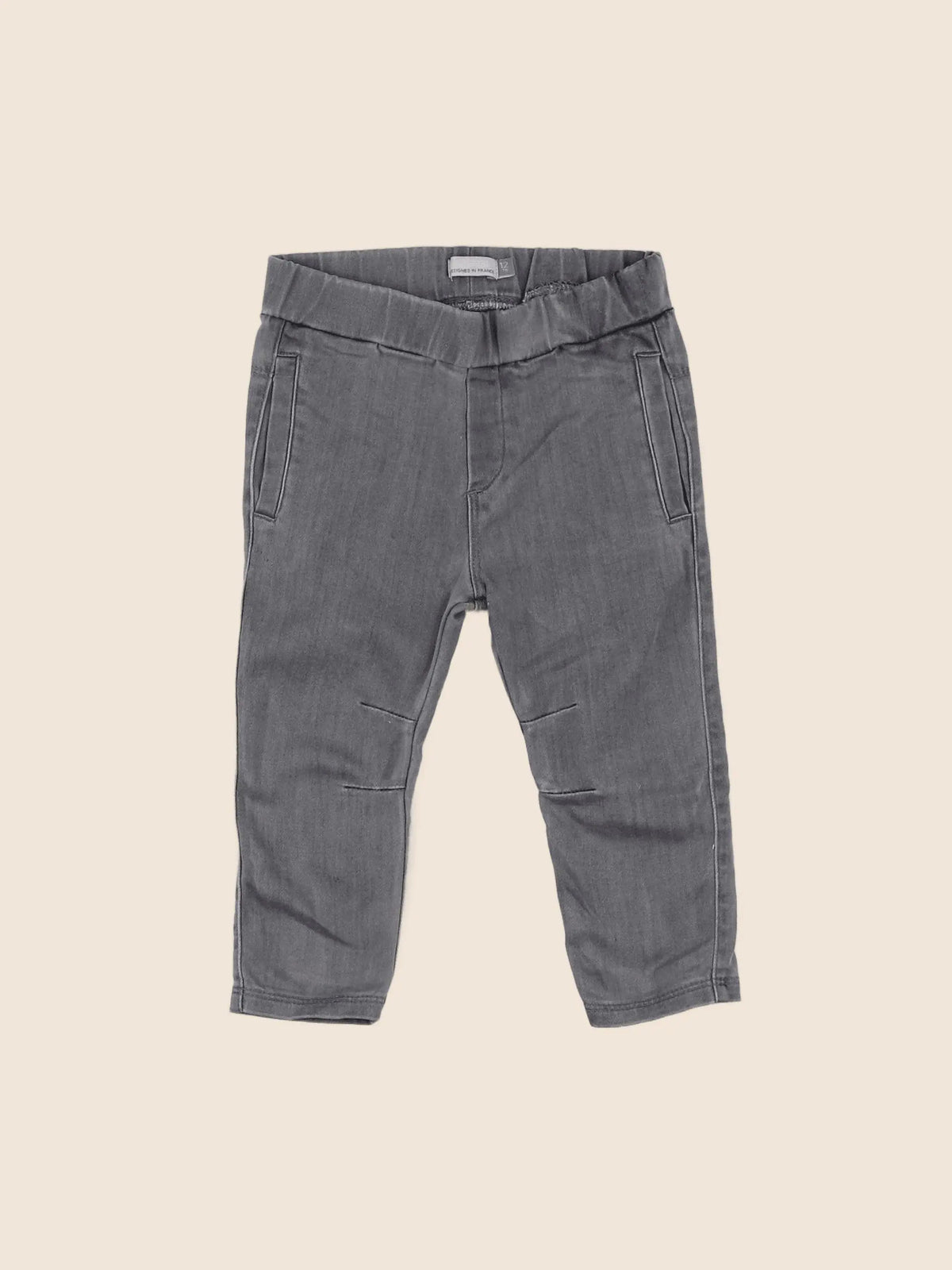 Catimini - jean gris - 12 mois