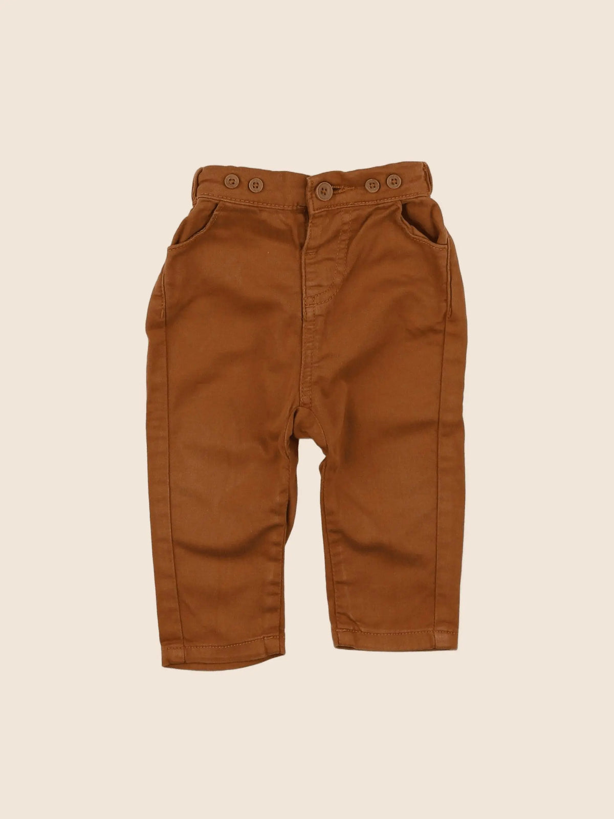 Tape à l'oeil - pantalon marron - 6 mois