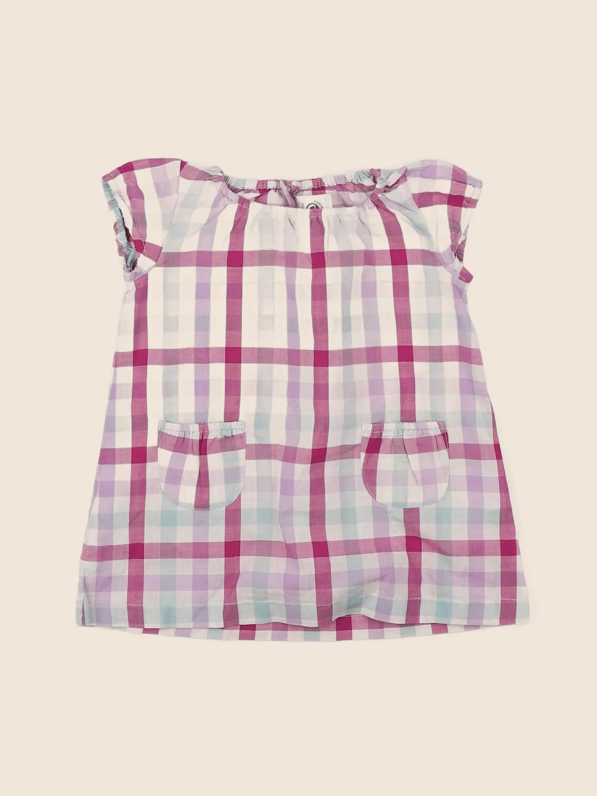 Petit Bateau - robe multicolore - 6 mois