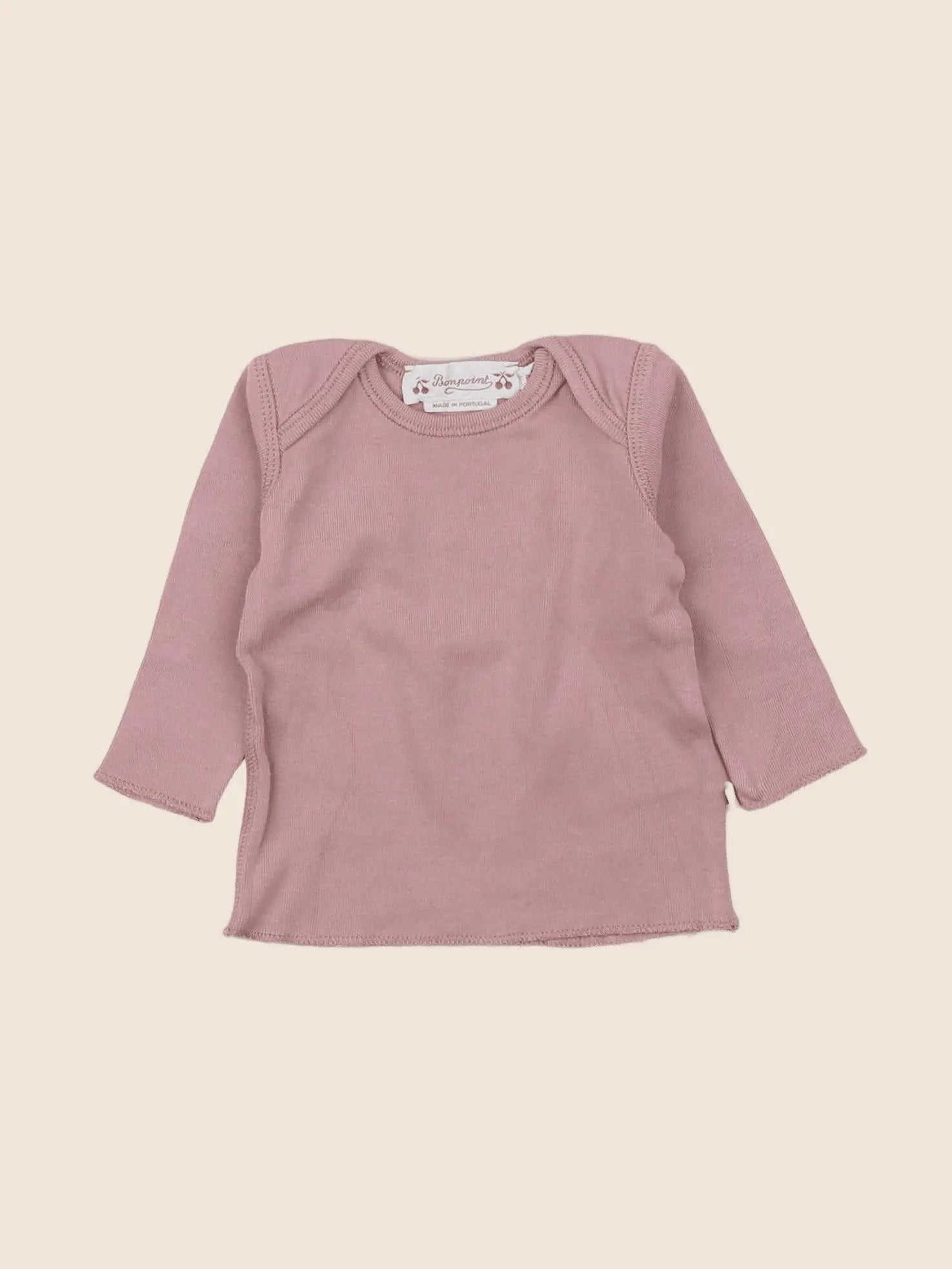 Bonpoint - maillot de corps rose - 1 mois