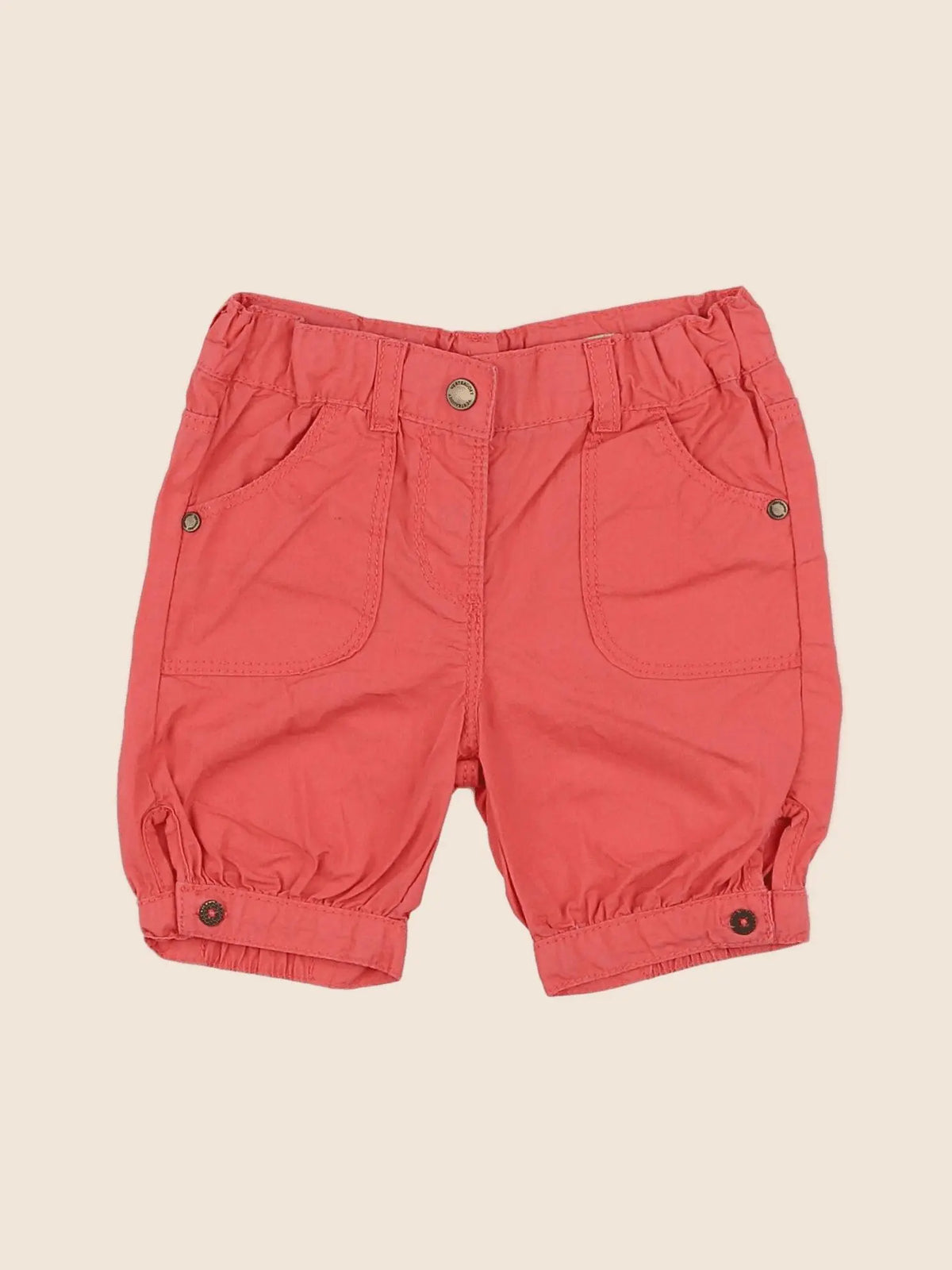 Vertbaudet - short rose - 12 mois