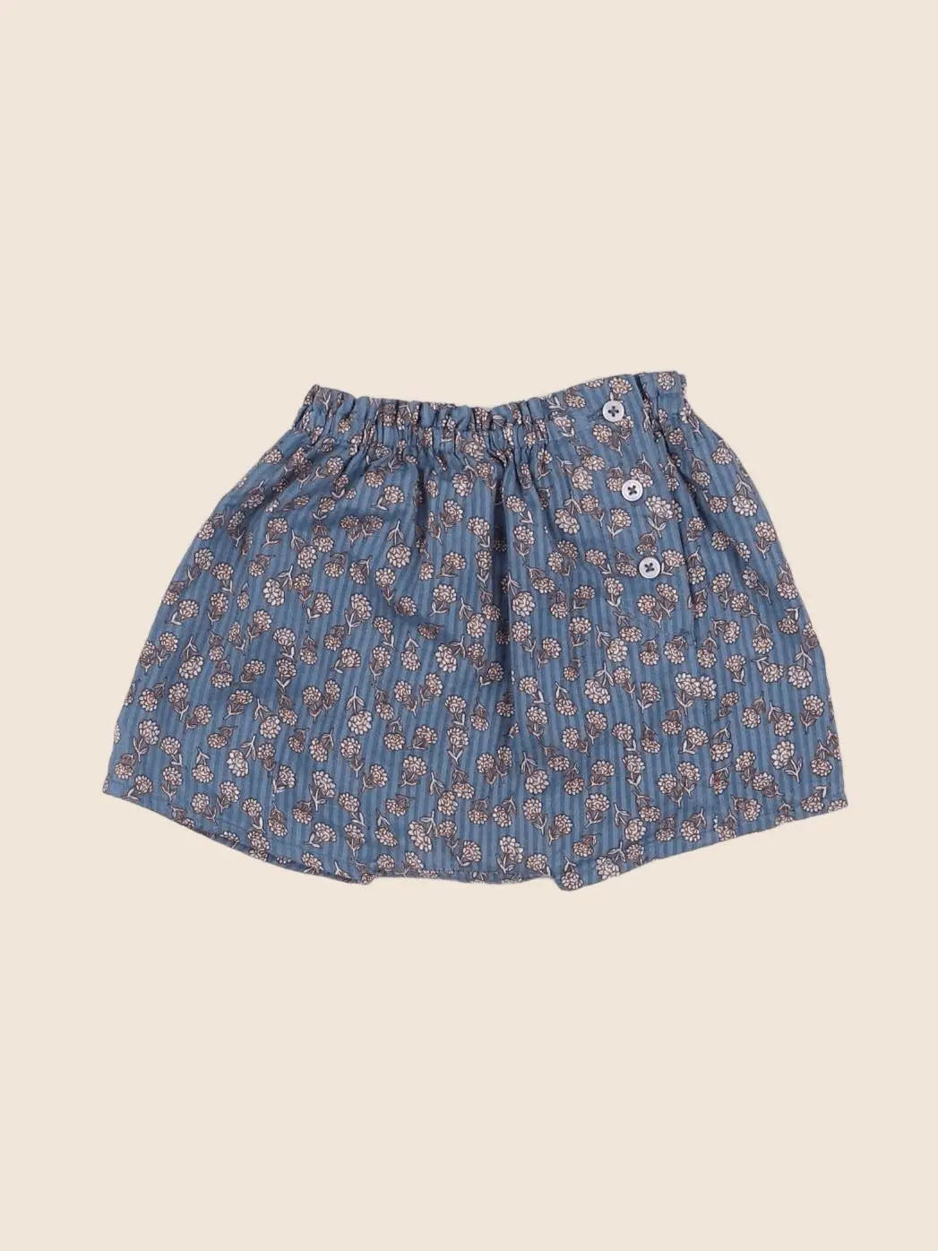 Boutchou - short bleu - 3 mois