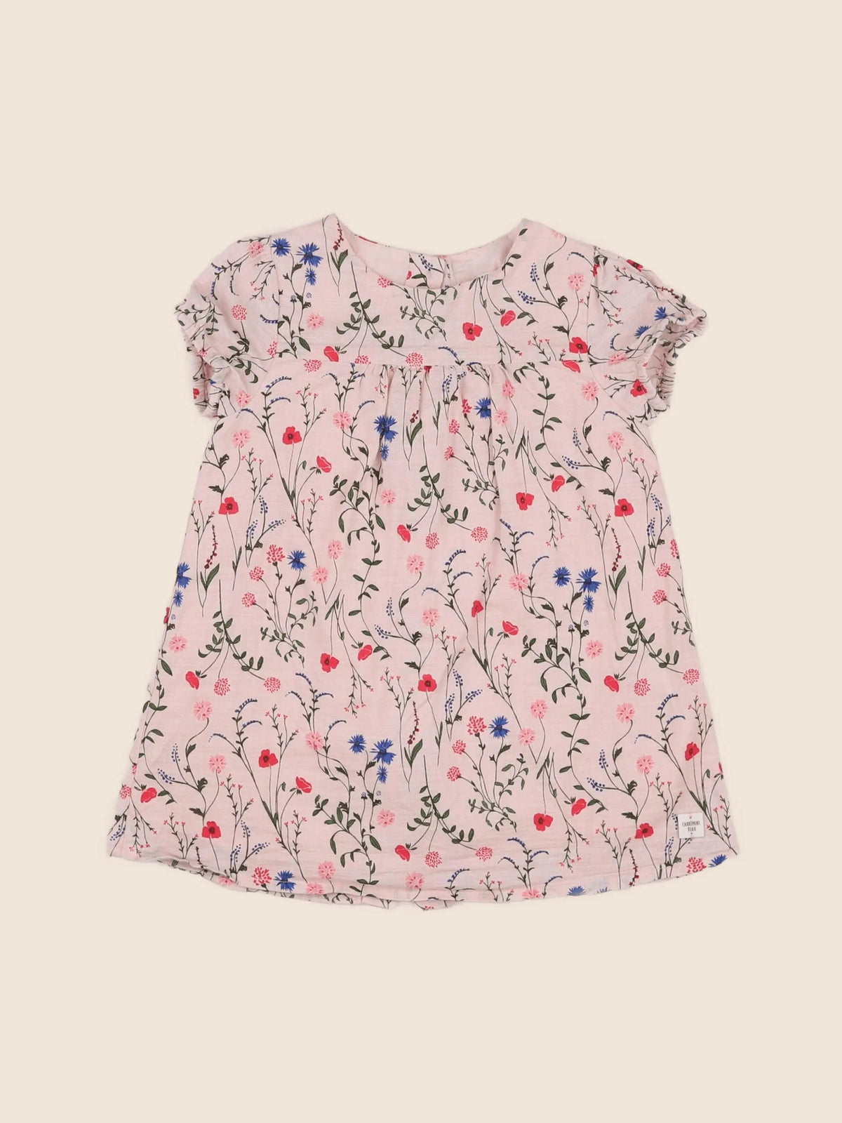 Carrément Beau - robe rose - 12 mois
