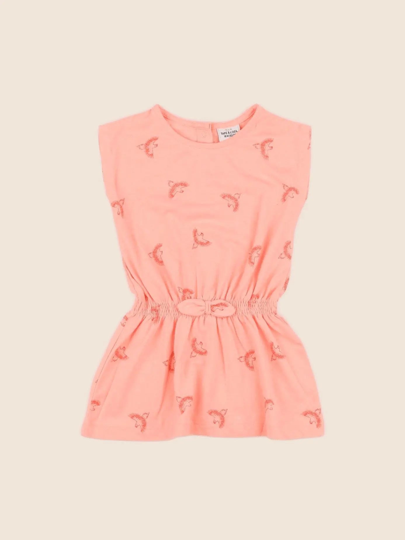 Tape à l'oeil - robe rose fluo - 18 mois