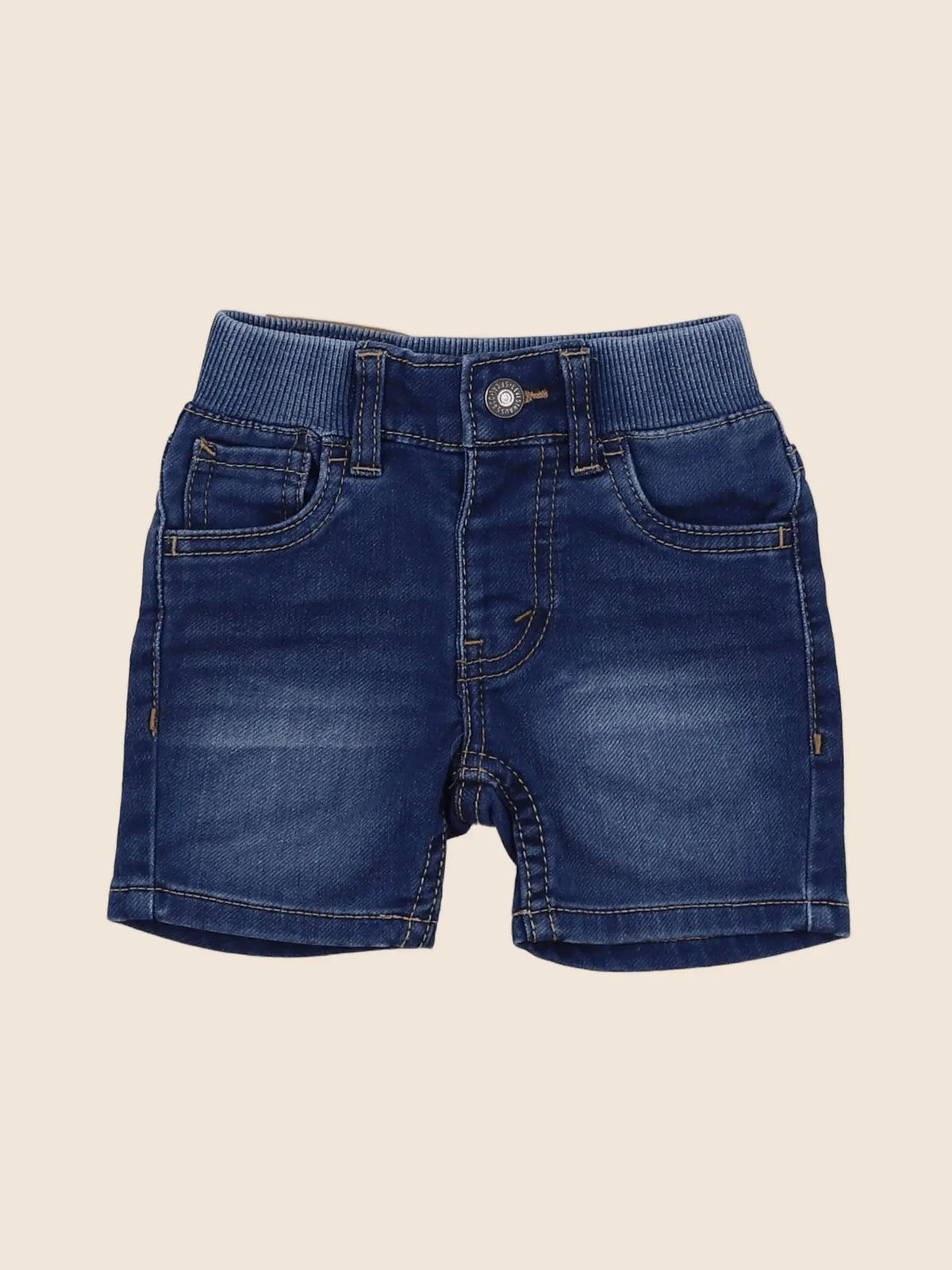 Levi's - short bleu - 12 mois