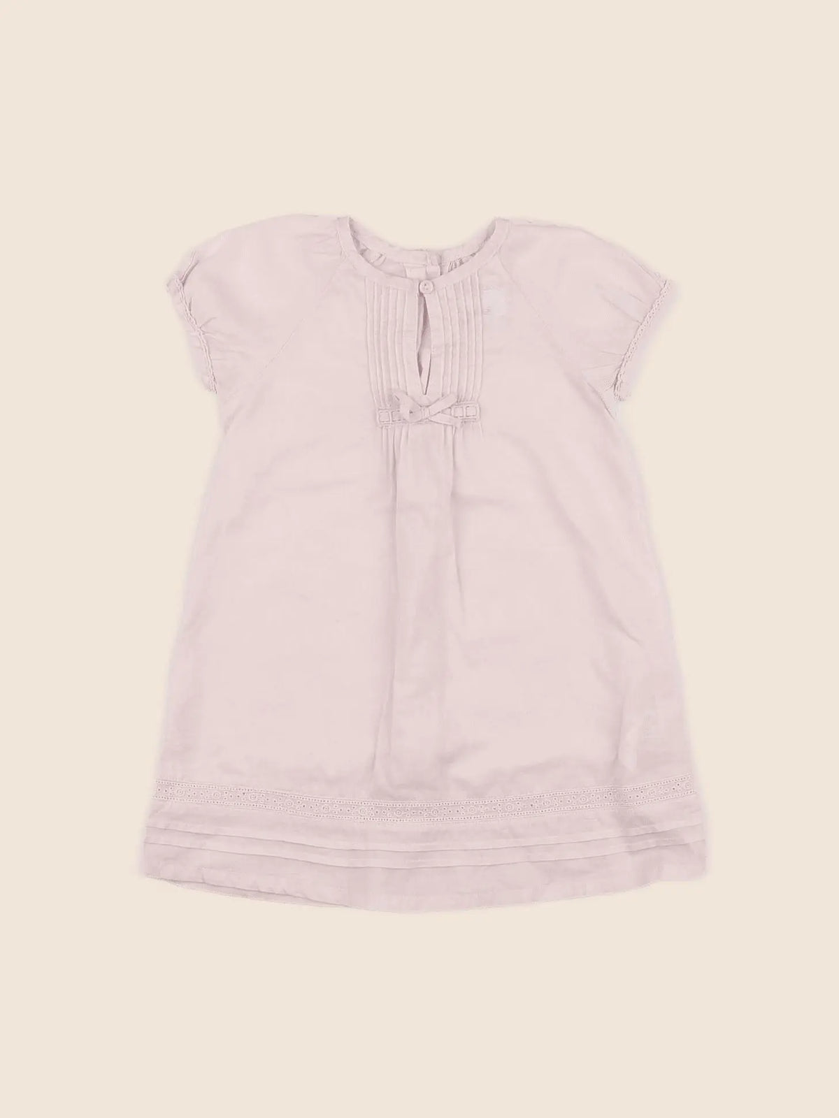 Vertbaudet - robe rose - 12 mois