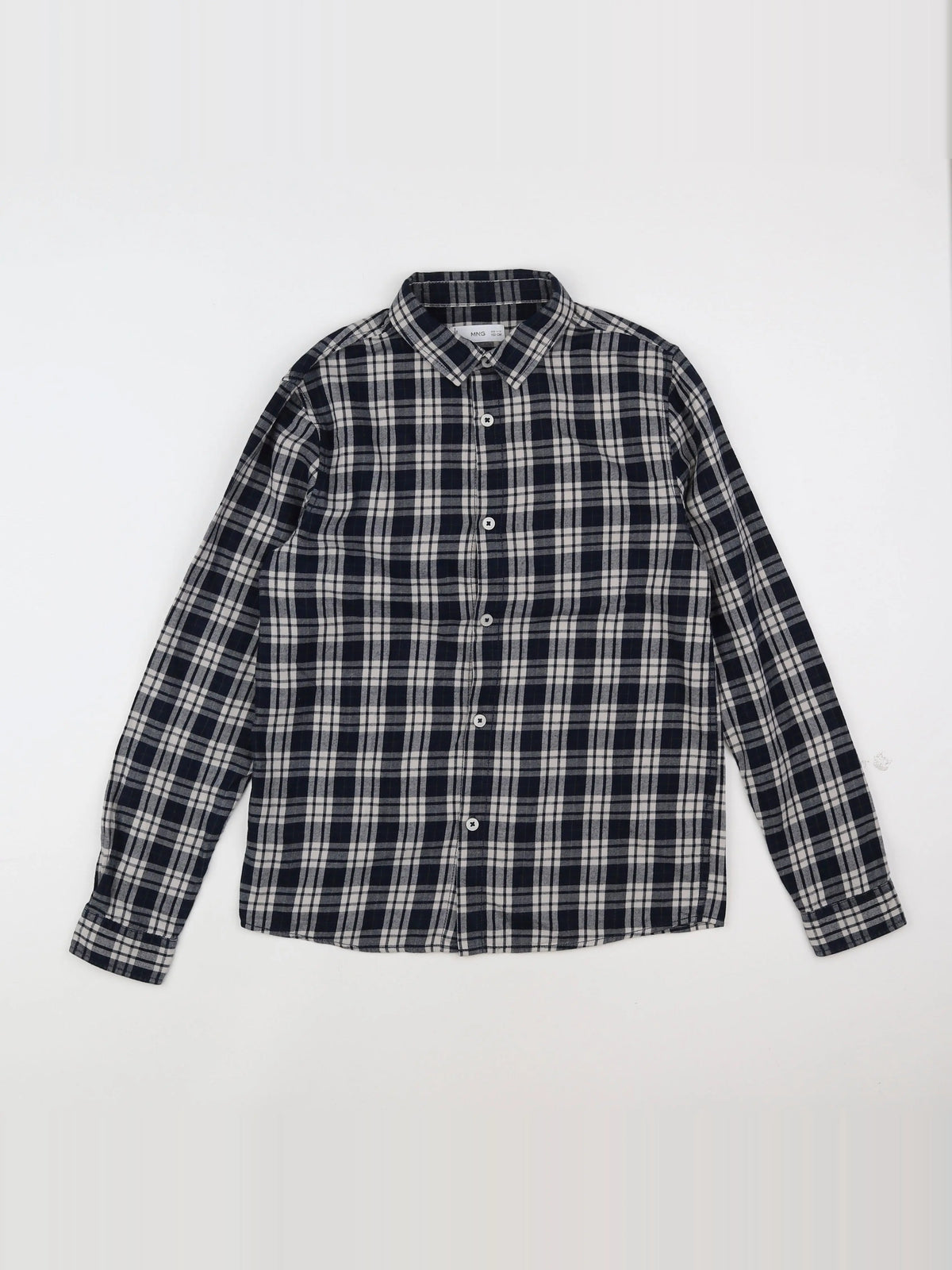 Mango - chemise bleu - 11/12 ans