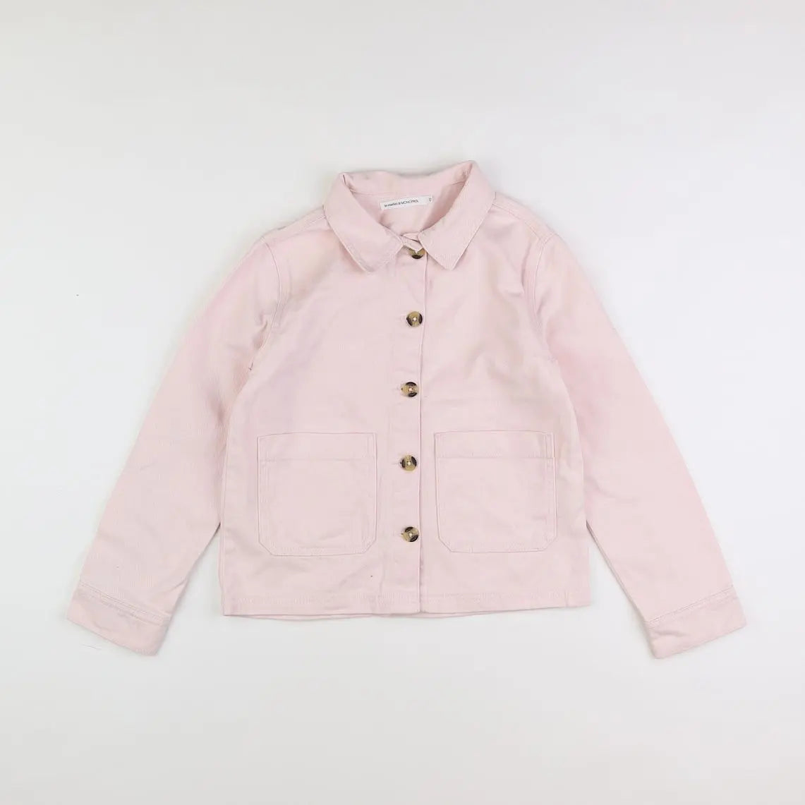 Monoprix - veste rose - 10 ans