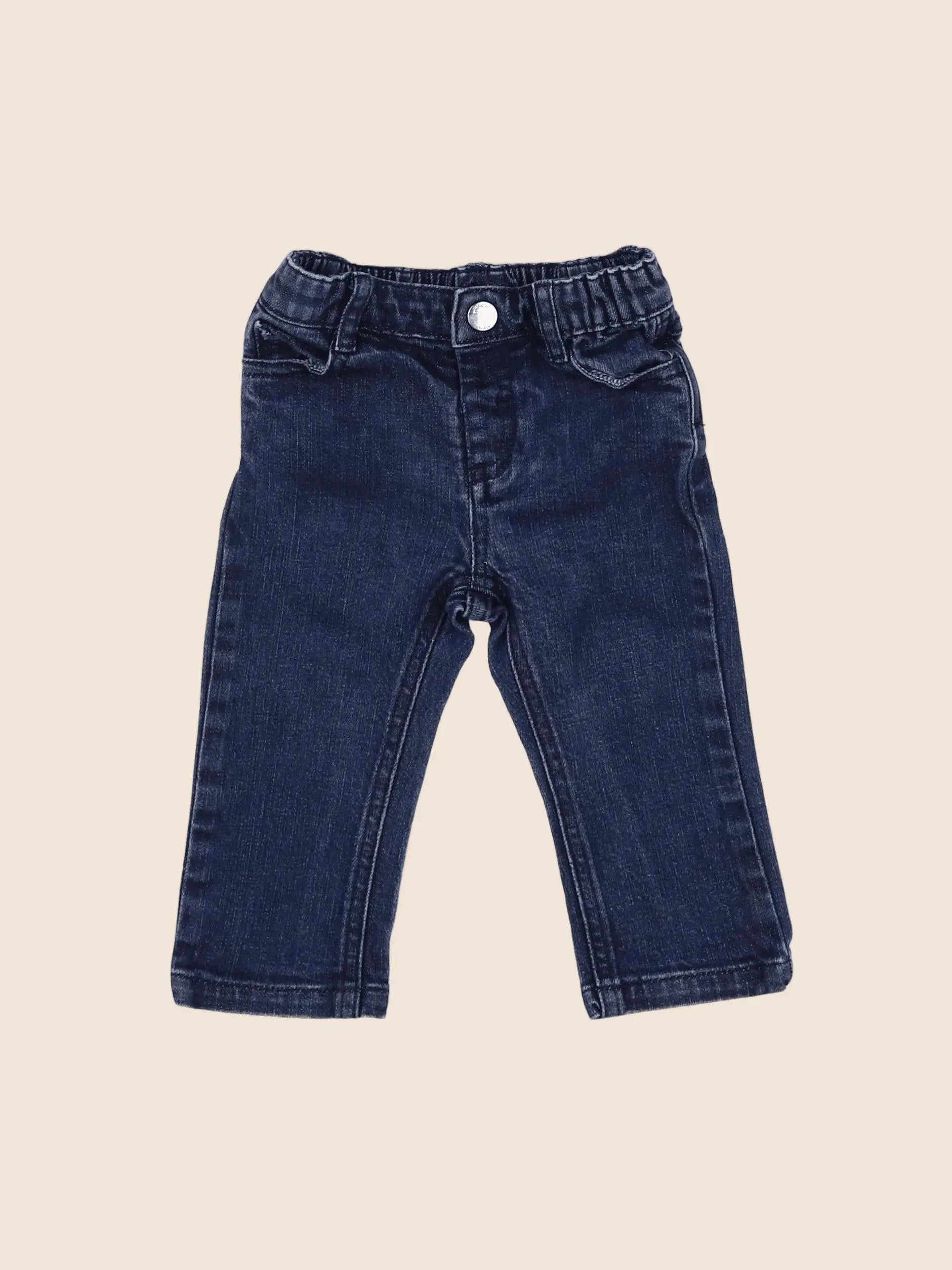 Jacadi - jean bleu - 12 mois