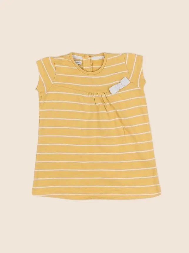 Vertbaudet - robe jaune - 2 ans
