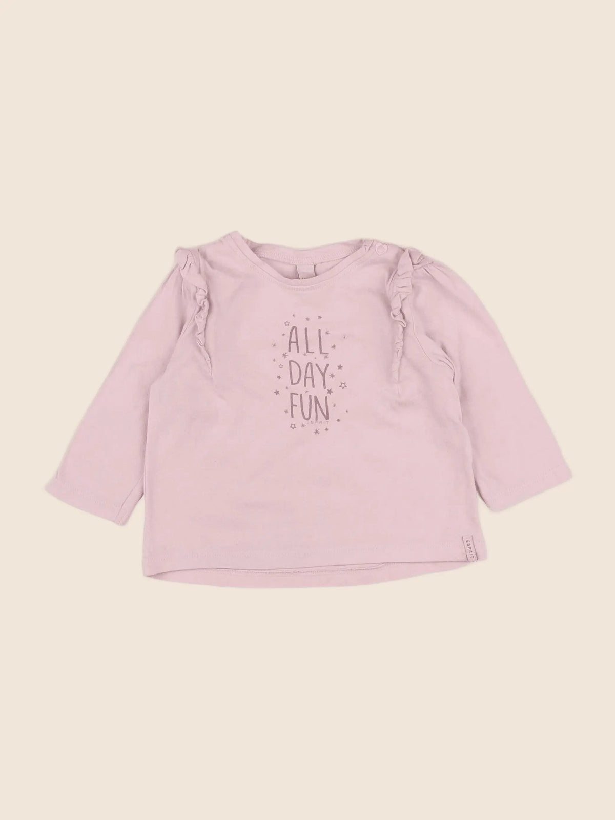 Esprit - sweat rose - 6 mois