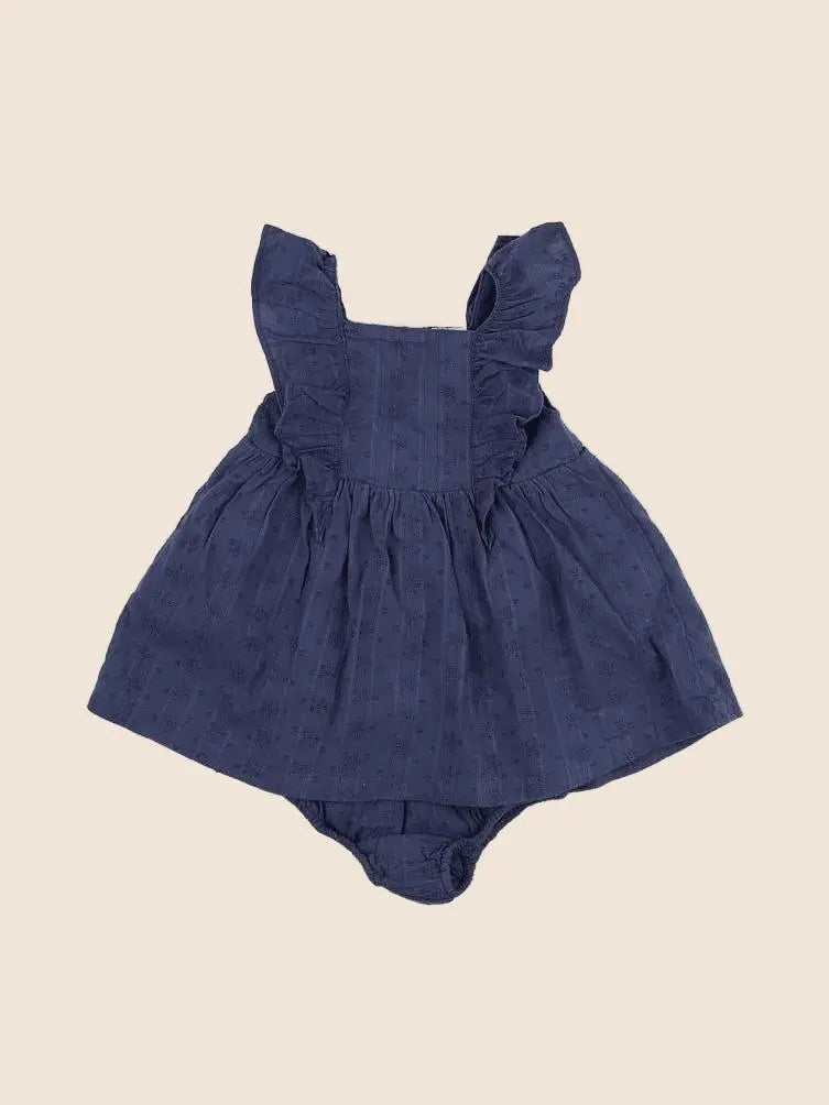 Tape à l'oeil - robe bleu - 12 mois