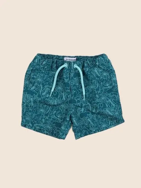 Vertbaudet - maillot de bain vert - 12 mois