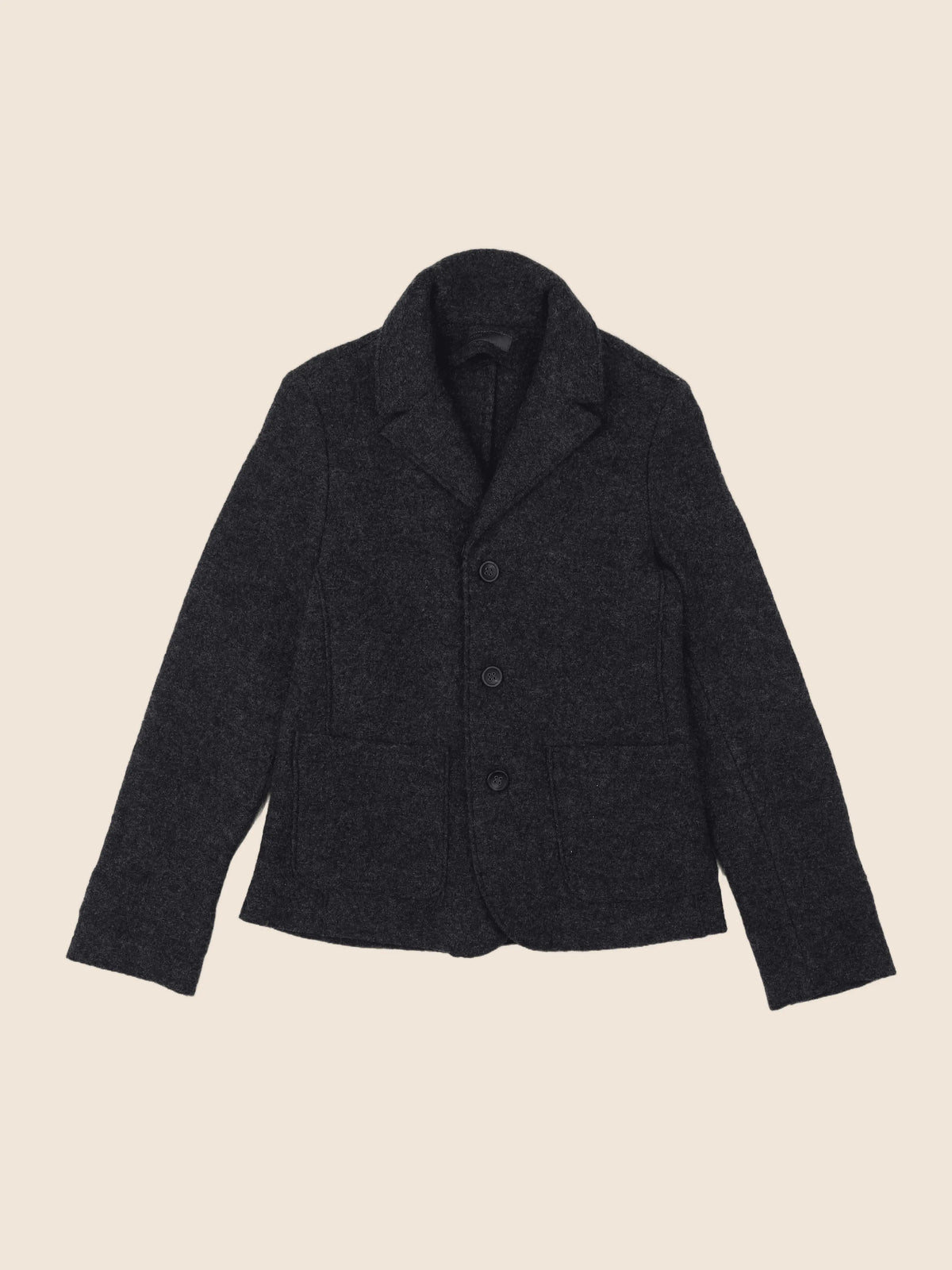 Benetton - veste gris - 8 ans
