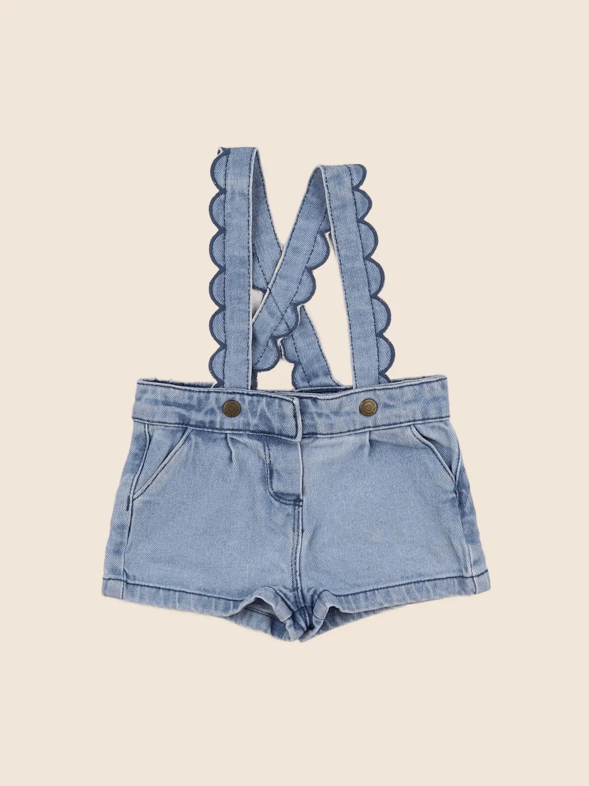 Tape à l'oeil - short bleu - 6 mois