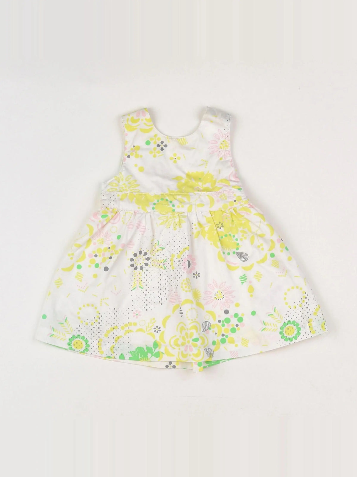 Vertbaudet - robe blanc - 3 mois