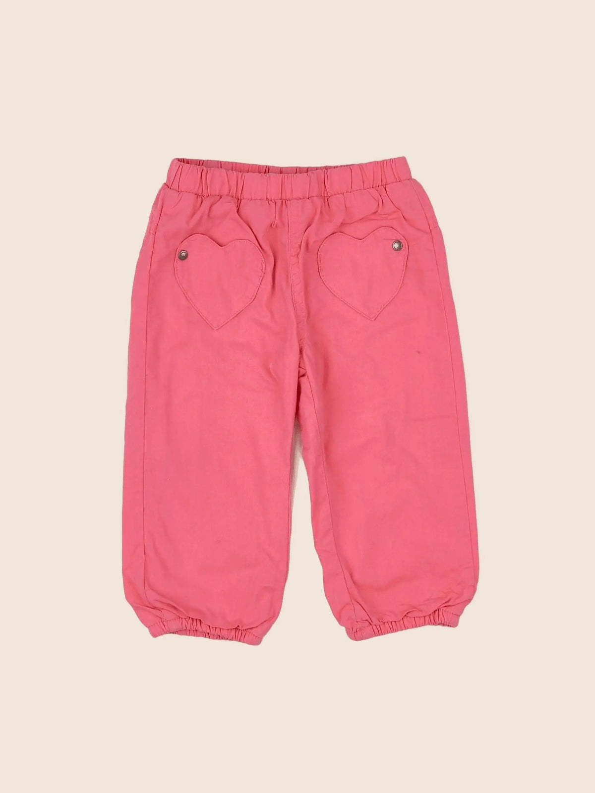 Vertbaudet - pantalon rose - 12 mois