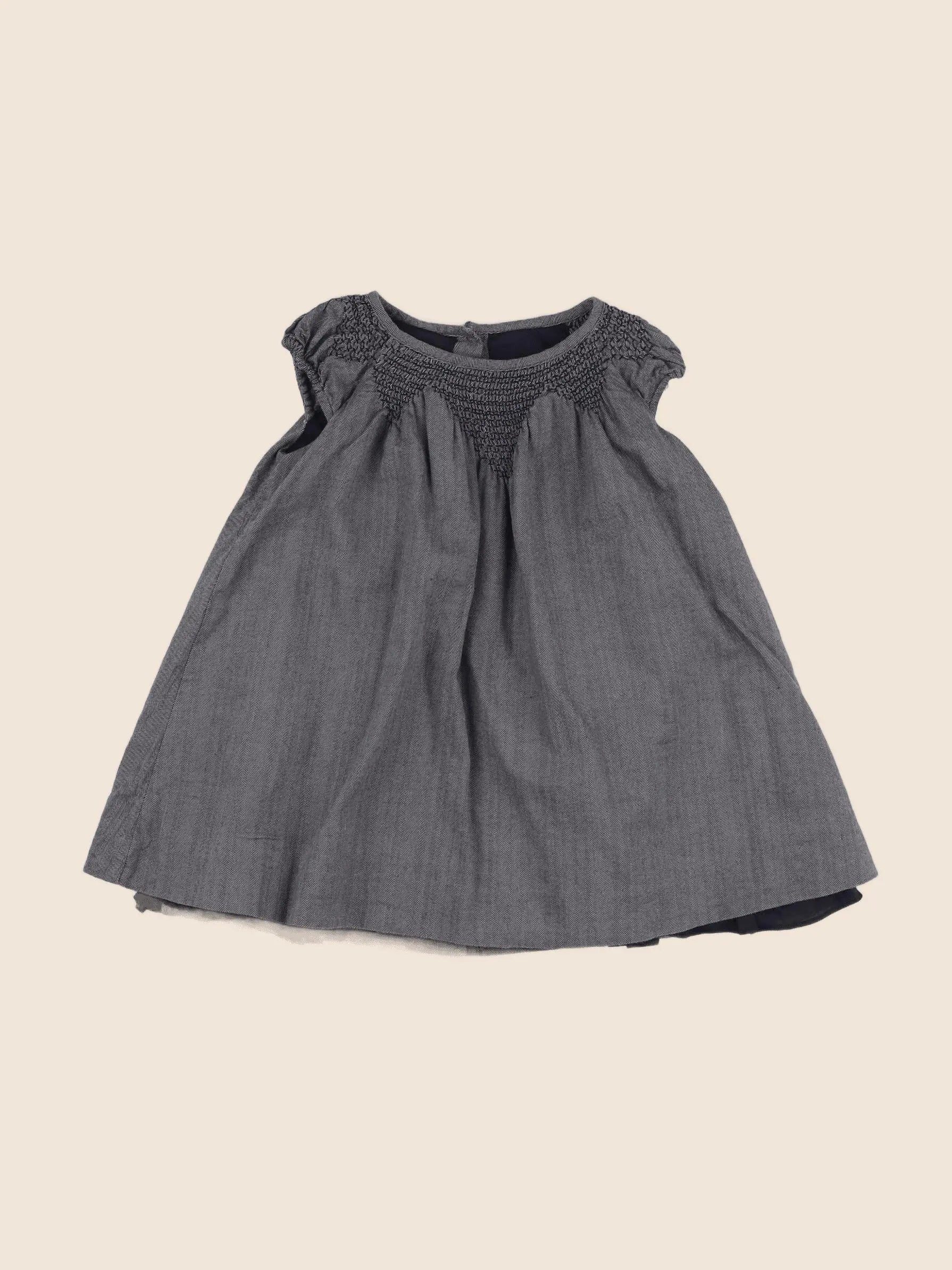 Natalys - robe bleu - 2 ans