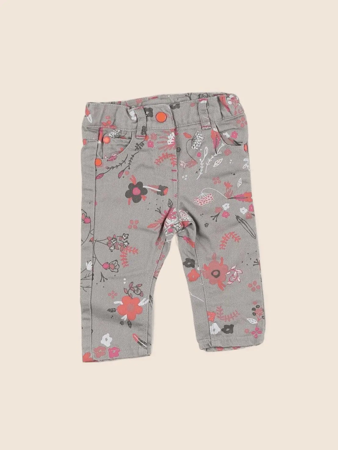 Vertbaudet - pantalon multicolore - 3 mois