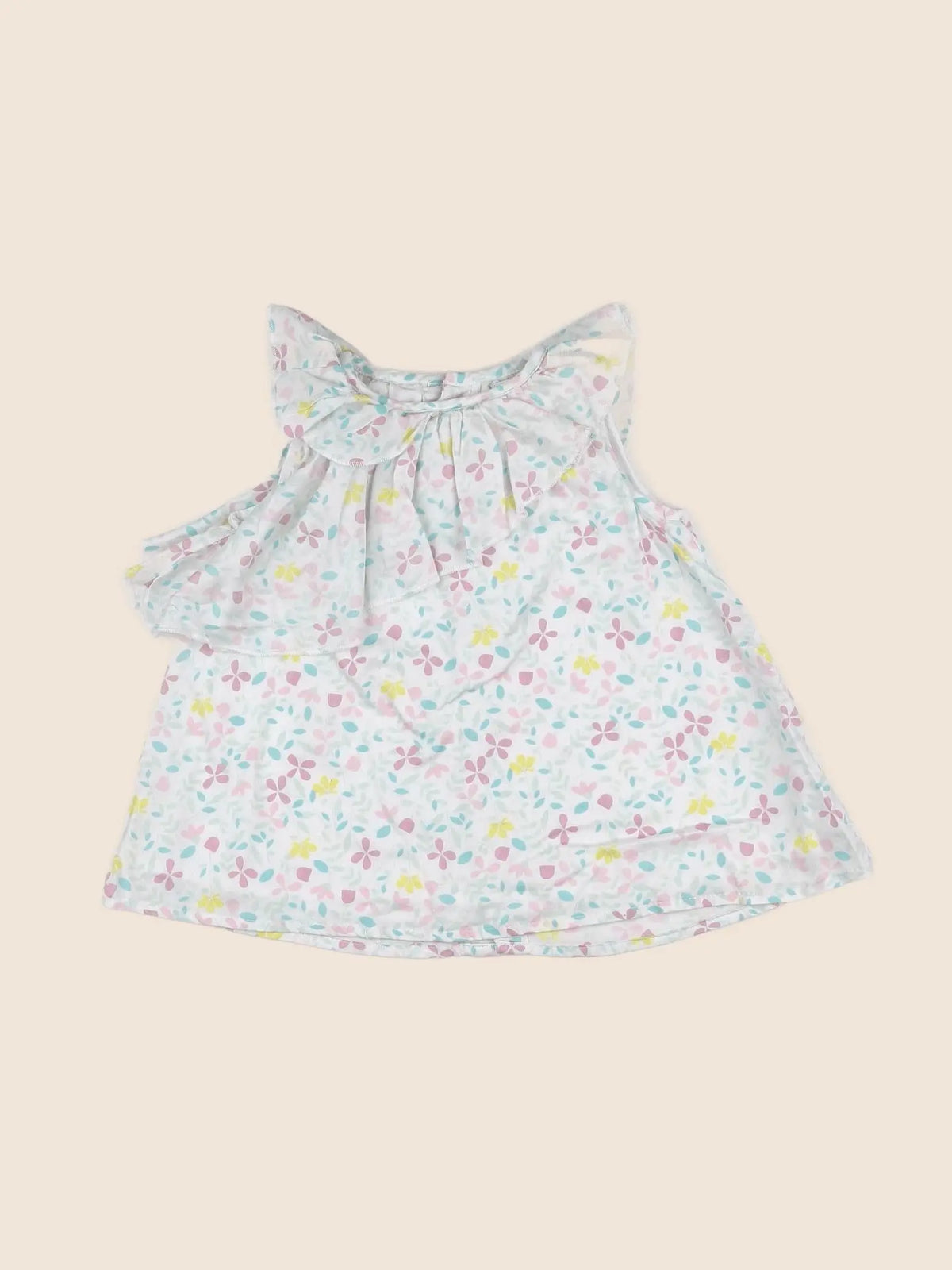 Vertbaudet - robe multicolore - 9 mois