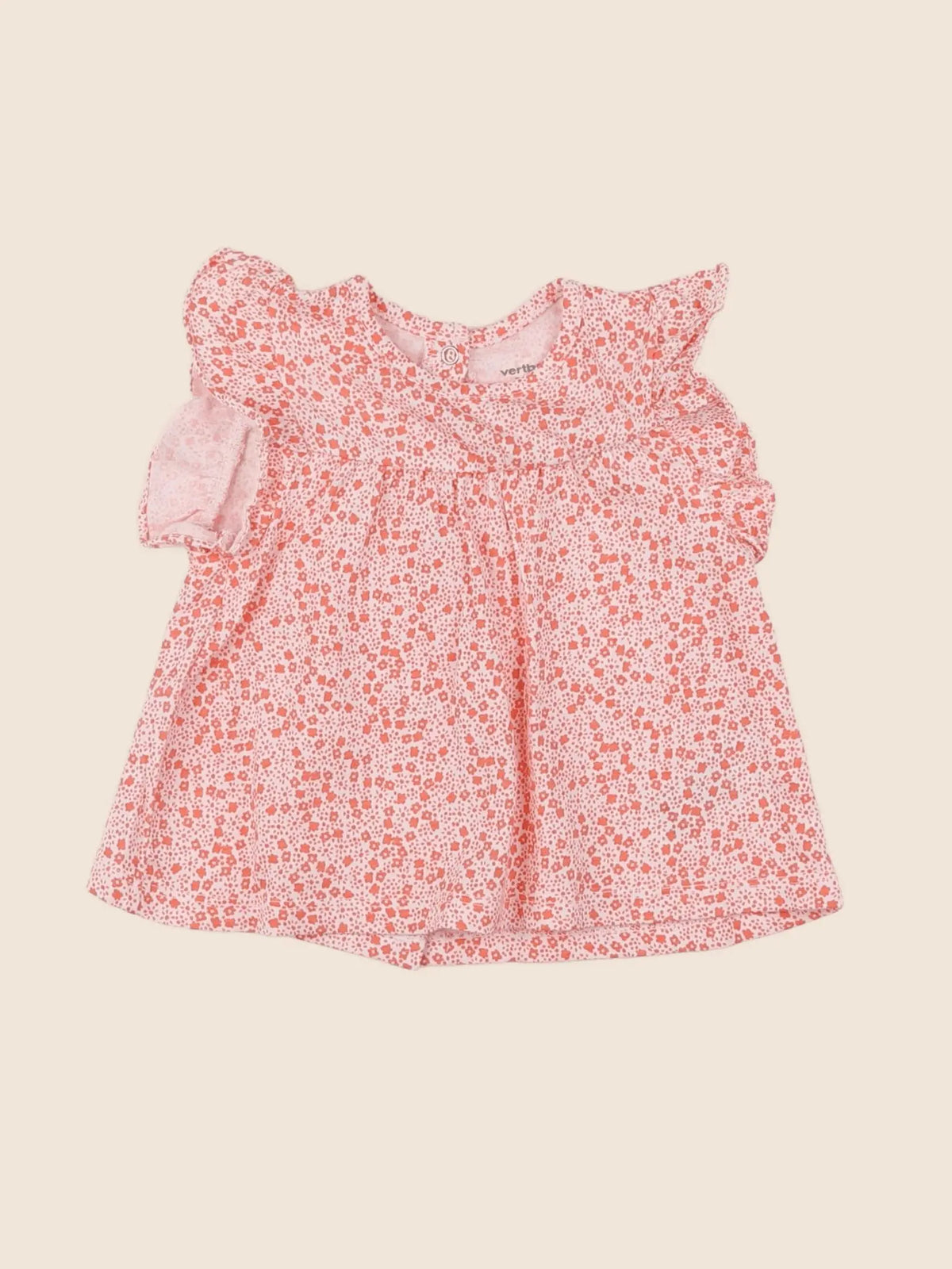 Vertbaudet - tee-shirt rose - 9 mois