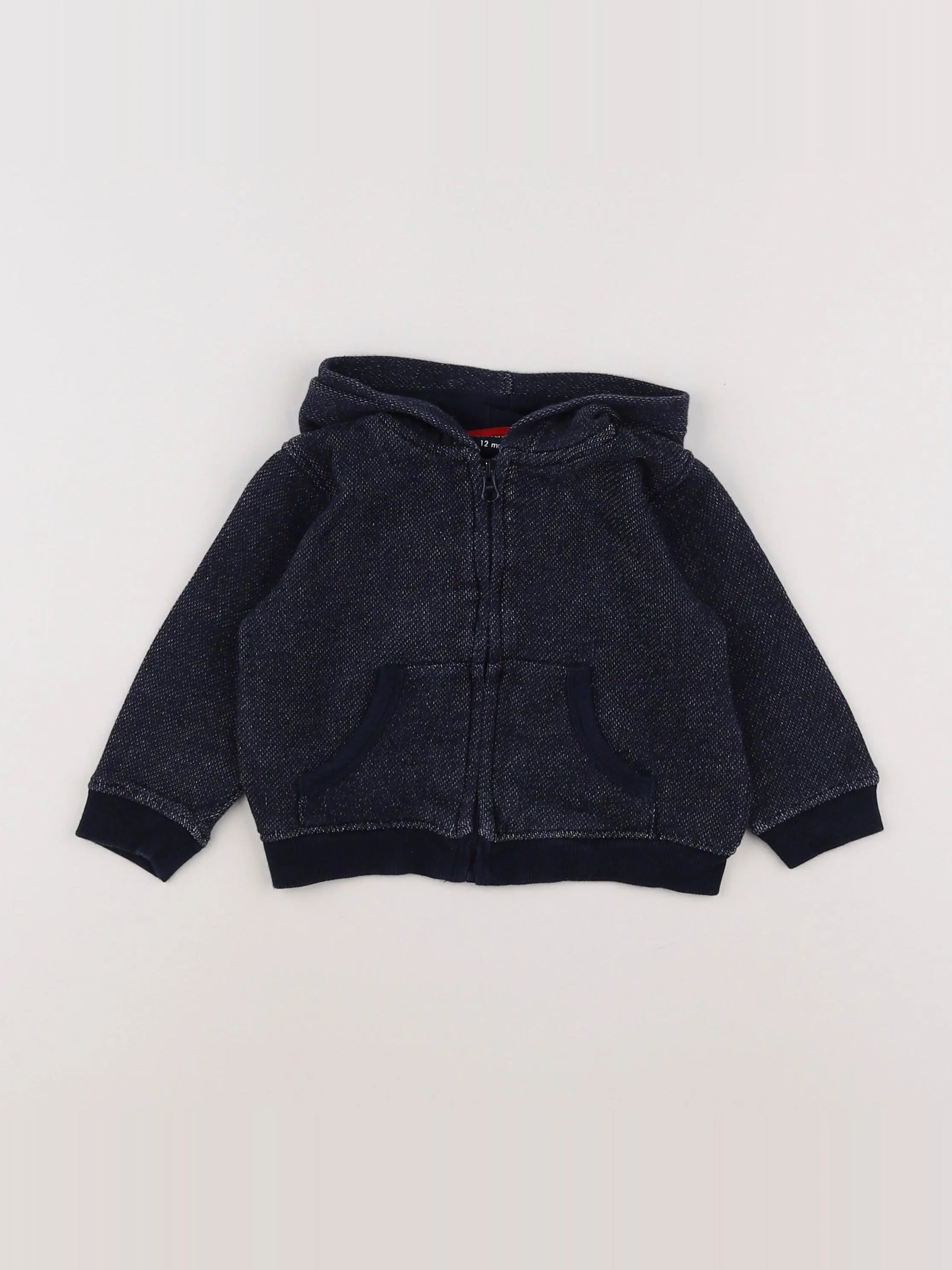 Boutchou - sweat gris - 12 mois