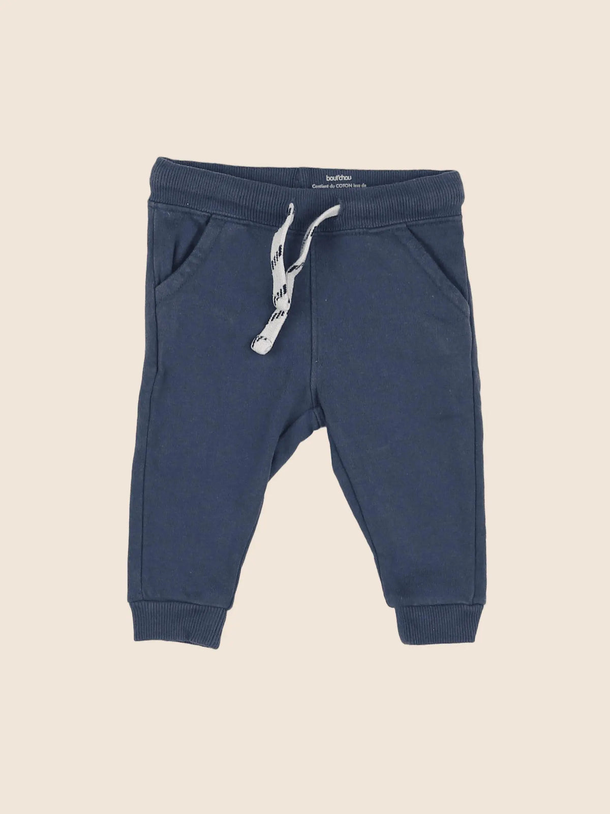 Boutchou - jogging bleu - 6 mois
