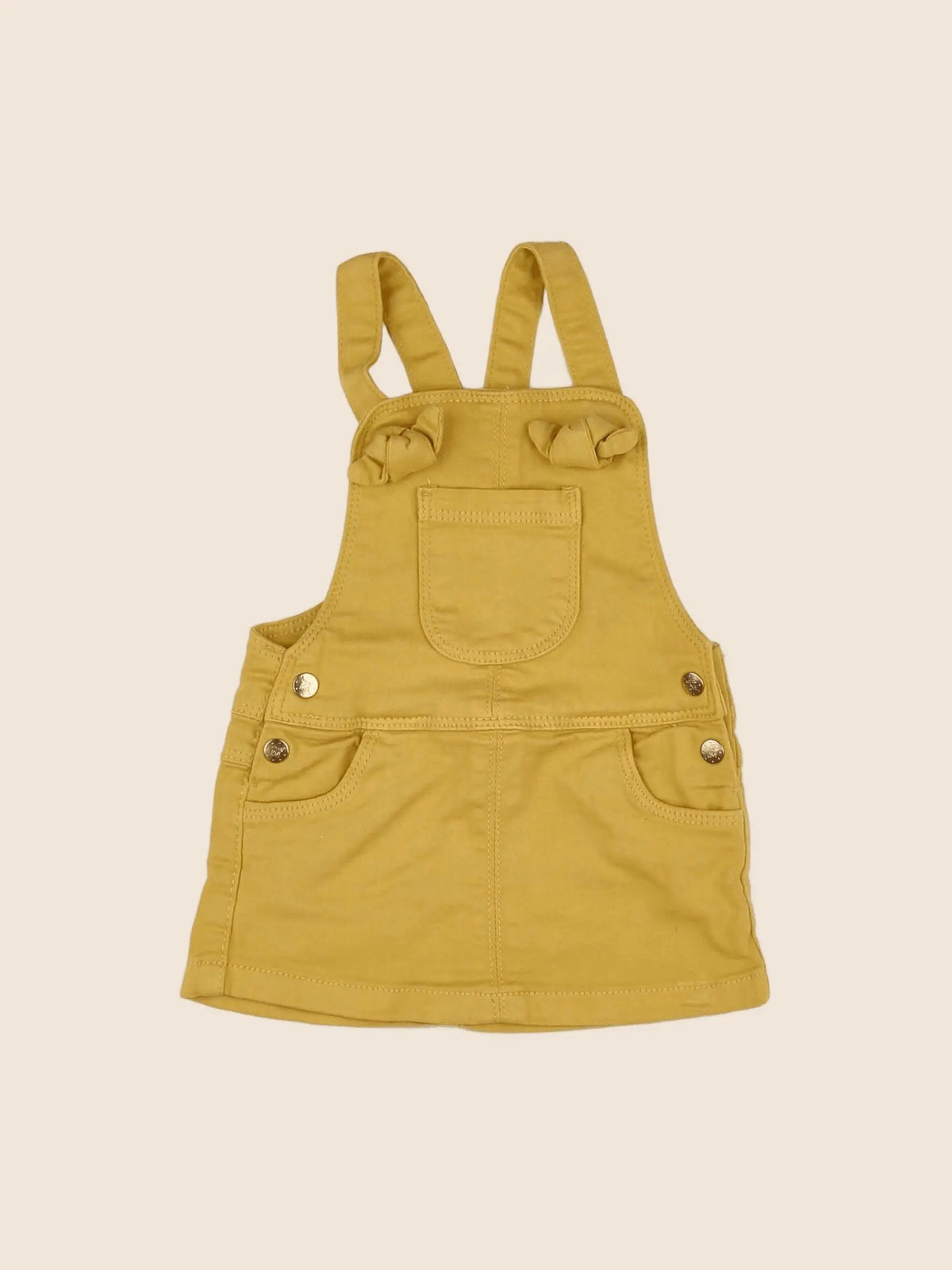 Tape à l'oeil - robe jaune - 6 mois