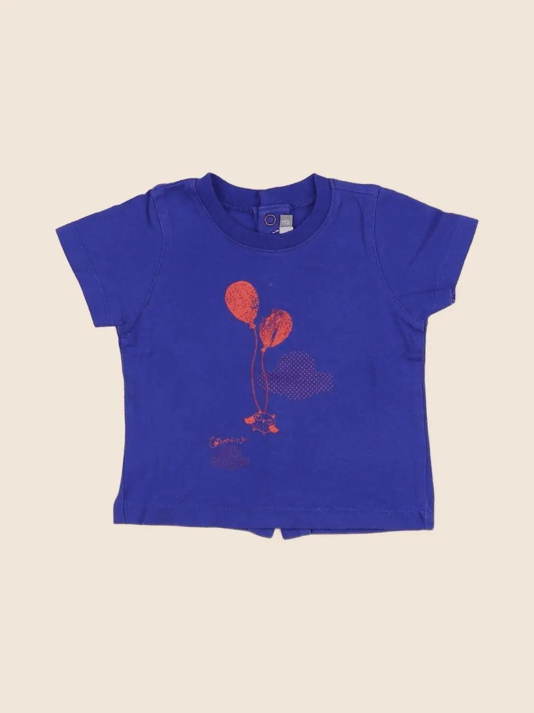 Catimini - tee-shirt bleu - 3 mois