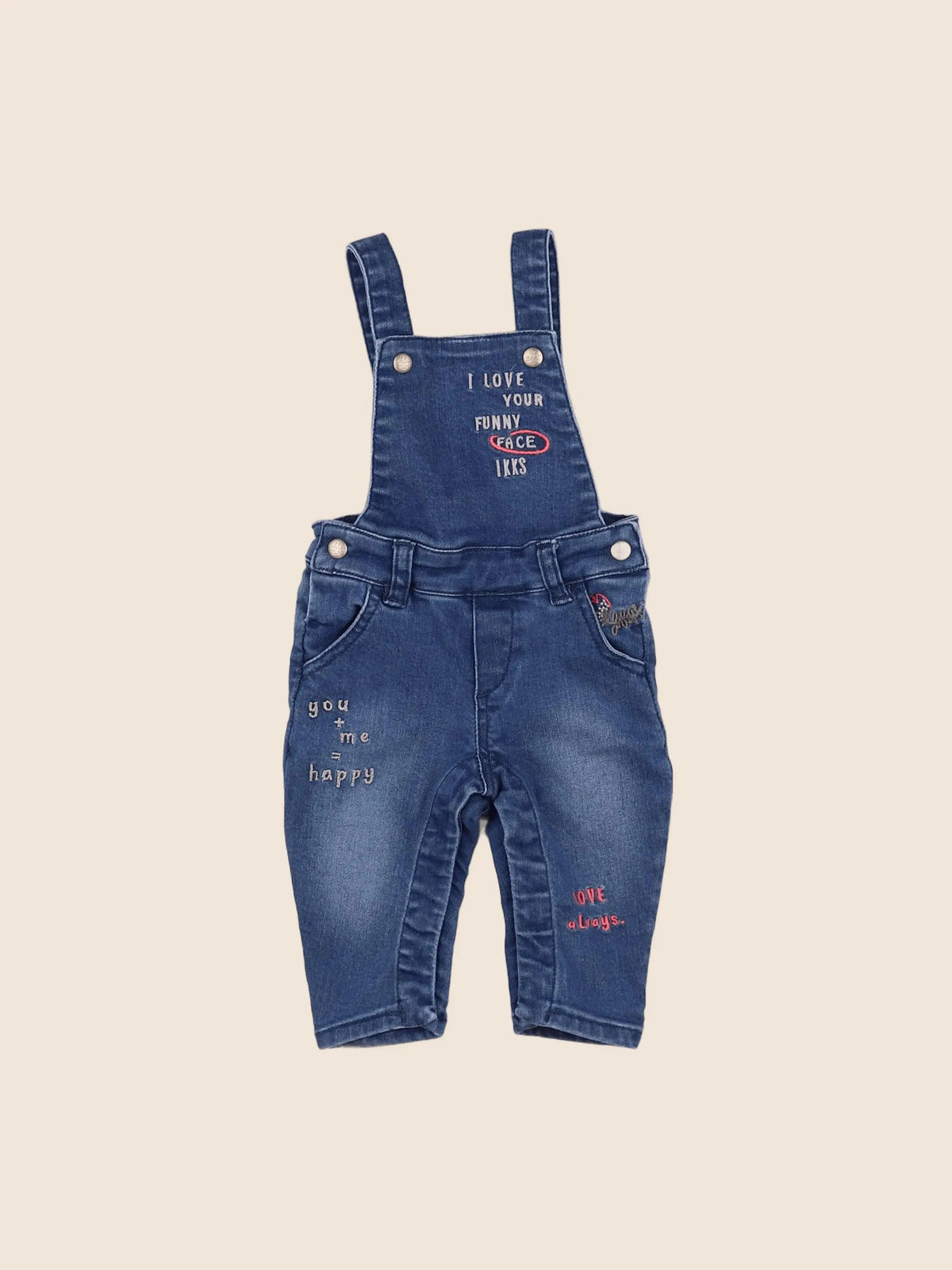 IKKS - salopette bleu - 3 mois