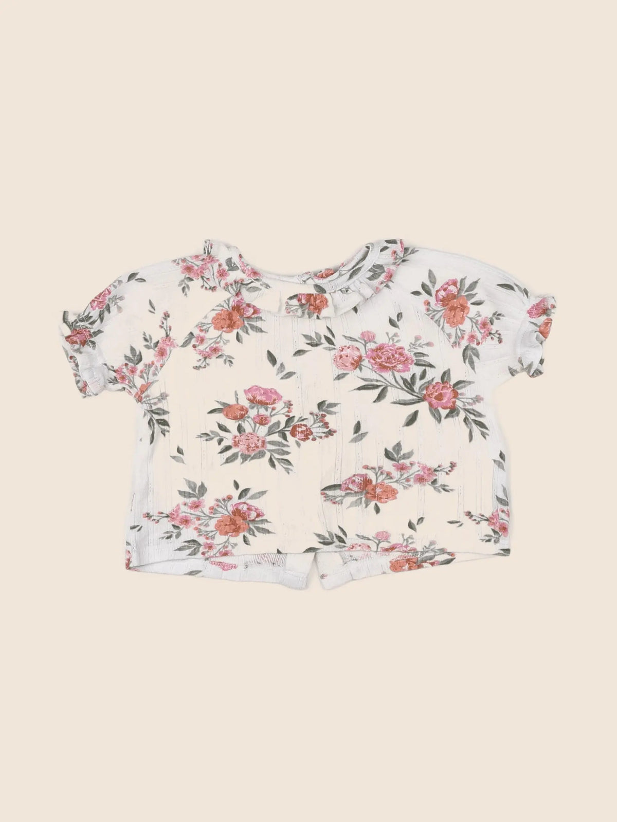 Vertbaudet - tee-shirt multicolore - 6 mois