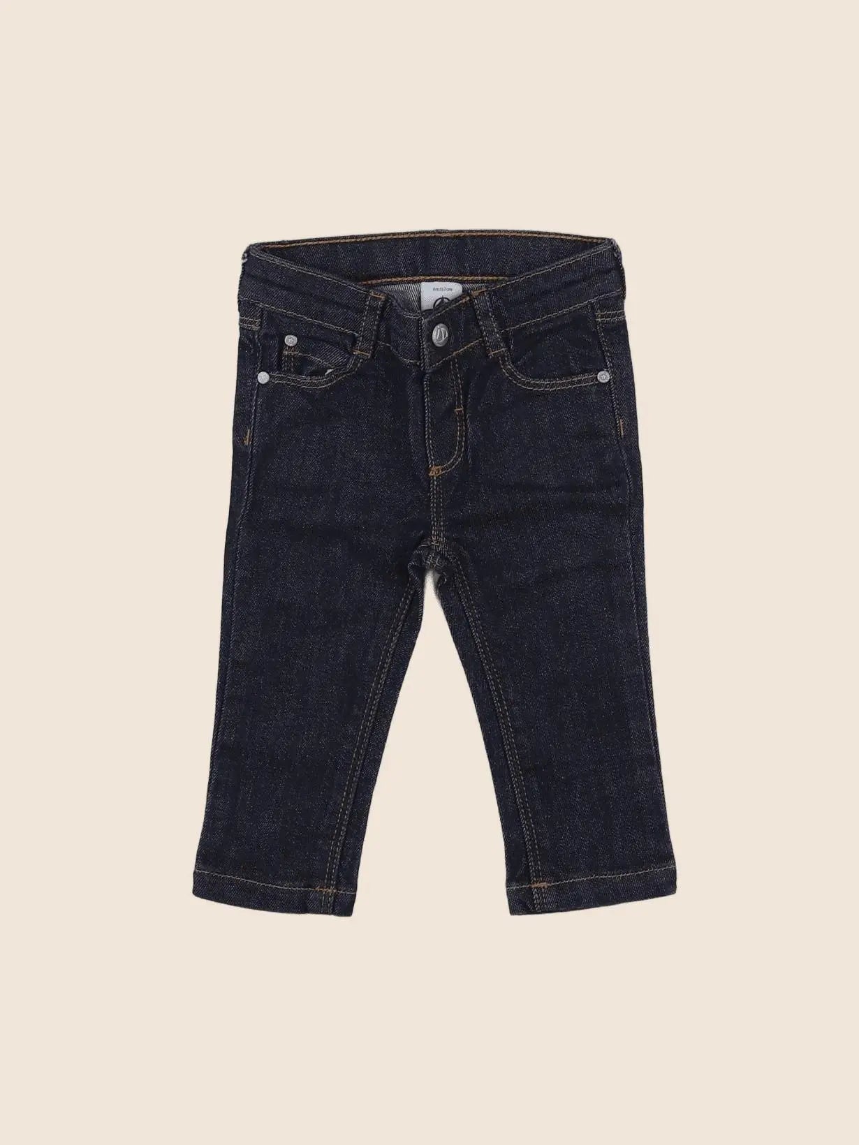 Petit Bateau - jean bleu - 6 mois