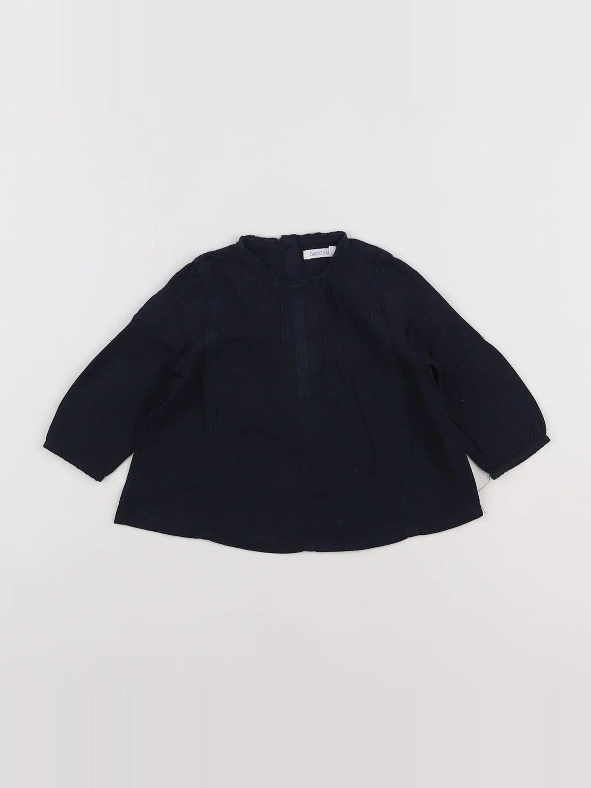 Boutchou - blouse bleu - 6 mois