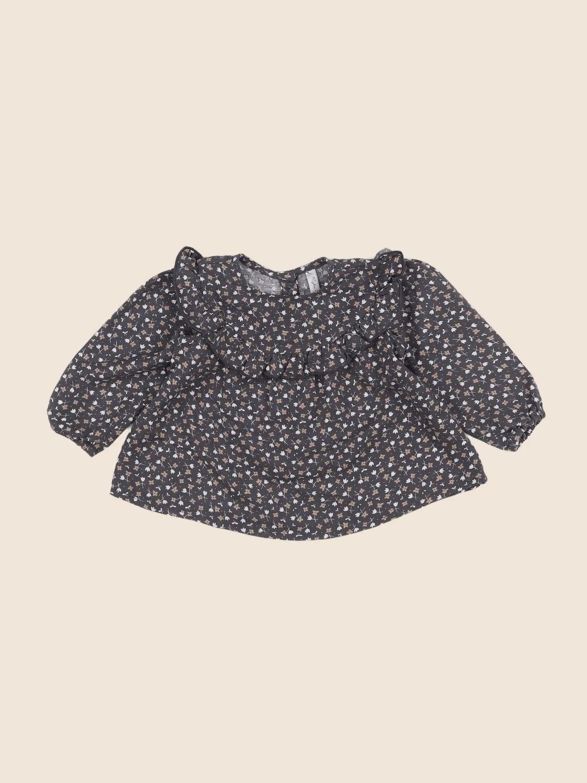 Rylee + Cru - blouse gris - 3/6 mois