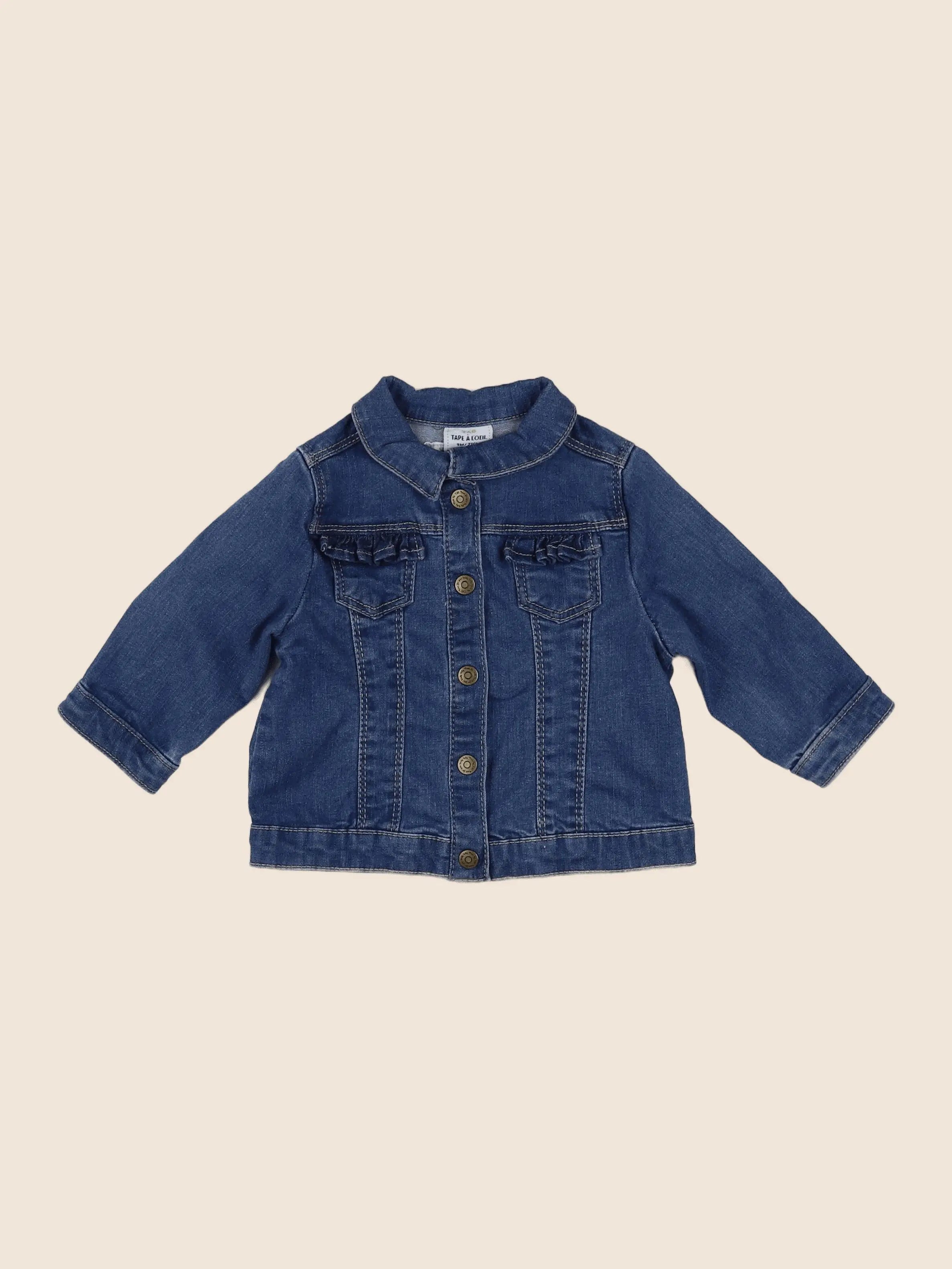Tape à l'oeil - veste bleu - 9 mois