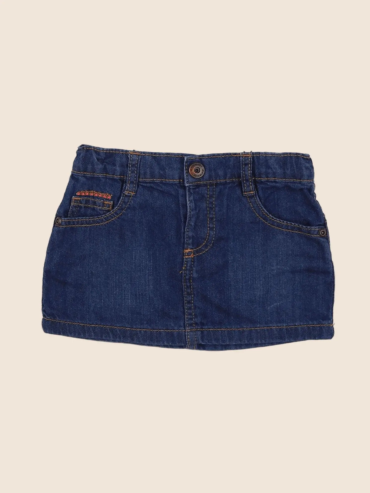 Vertbaudet - jupe bleu - 18 mois