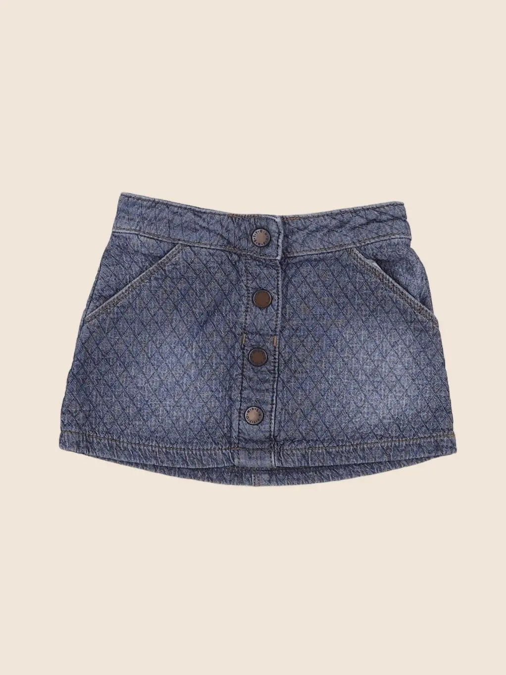 Benetton - jupe bleu - 12 mois